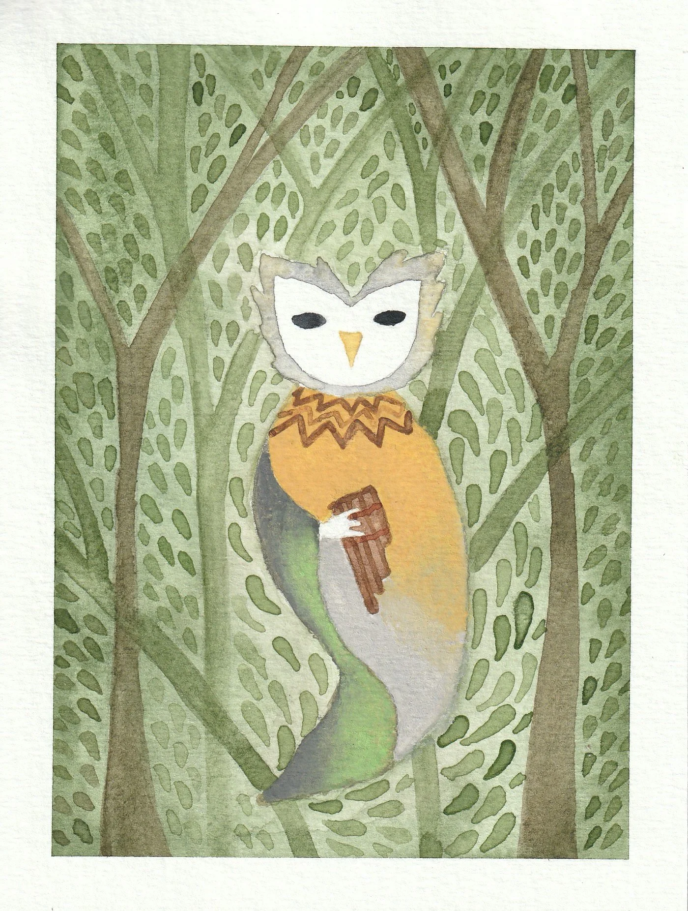 Fauno by choice. 12 x 16 cm