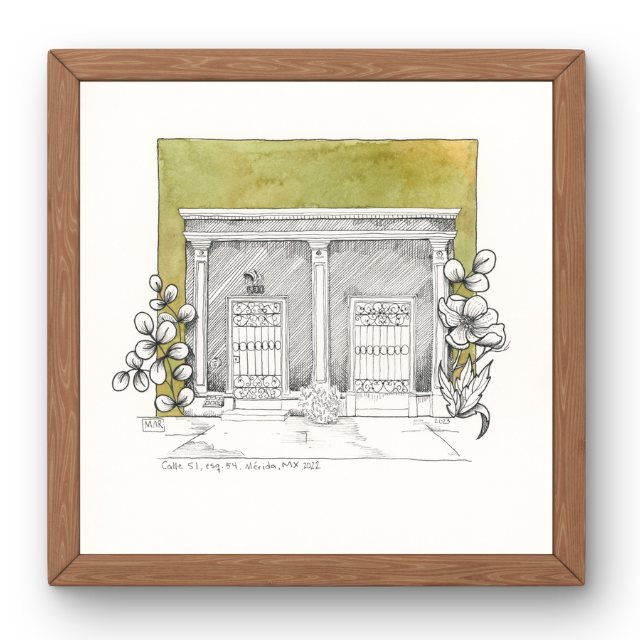 Calle 59, Nº 27. Campeche, México*