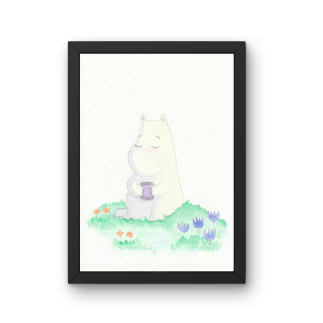 Moomintroll.  12 x 16 cm*