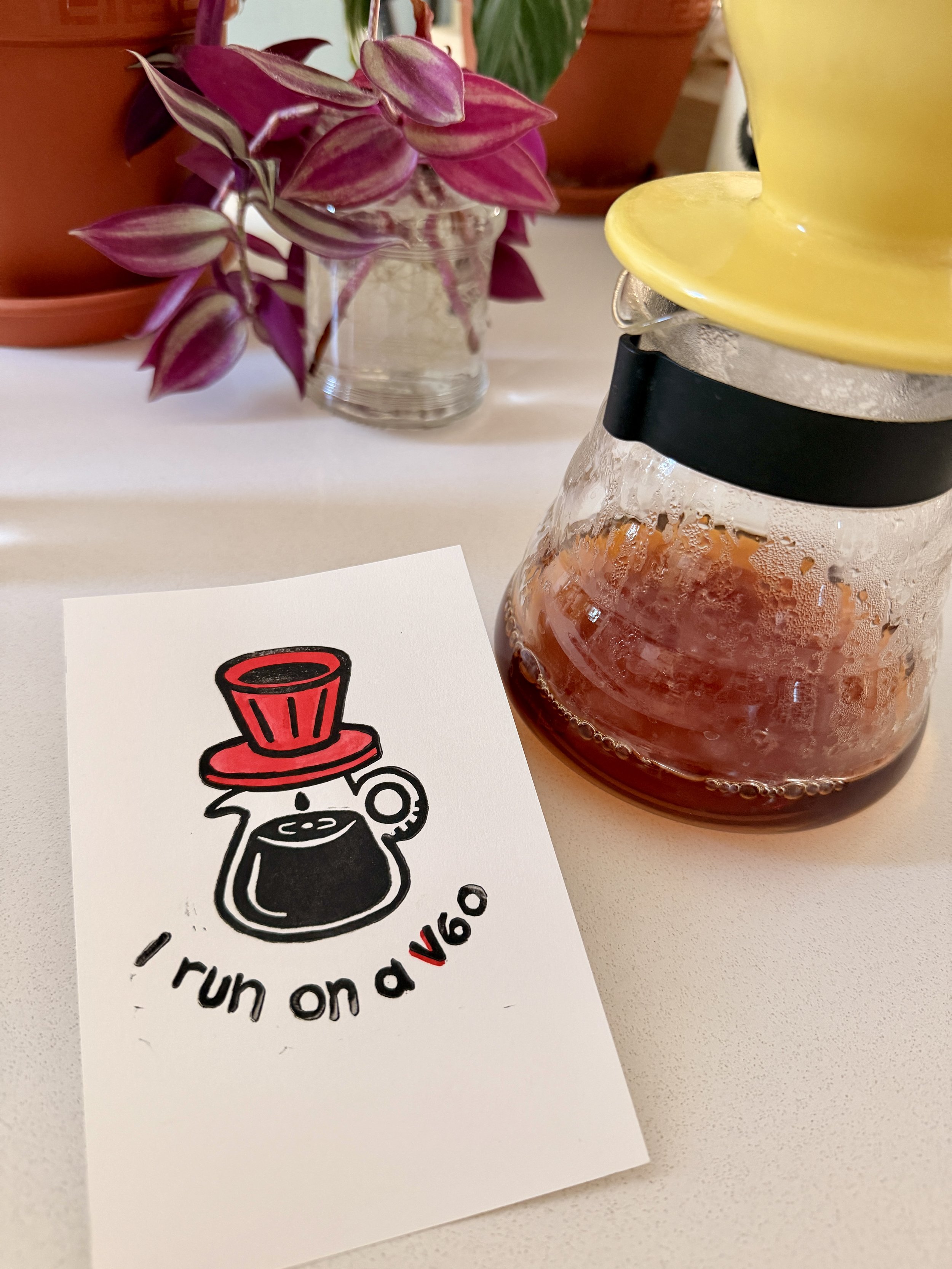 I run on a V60