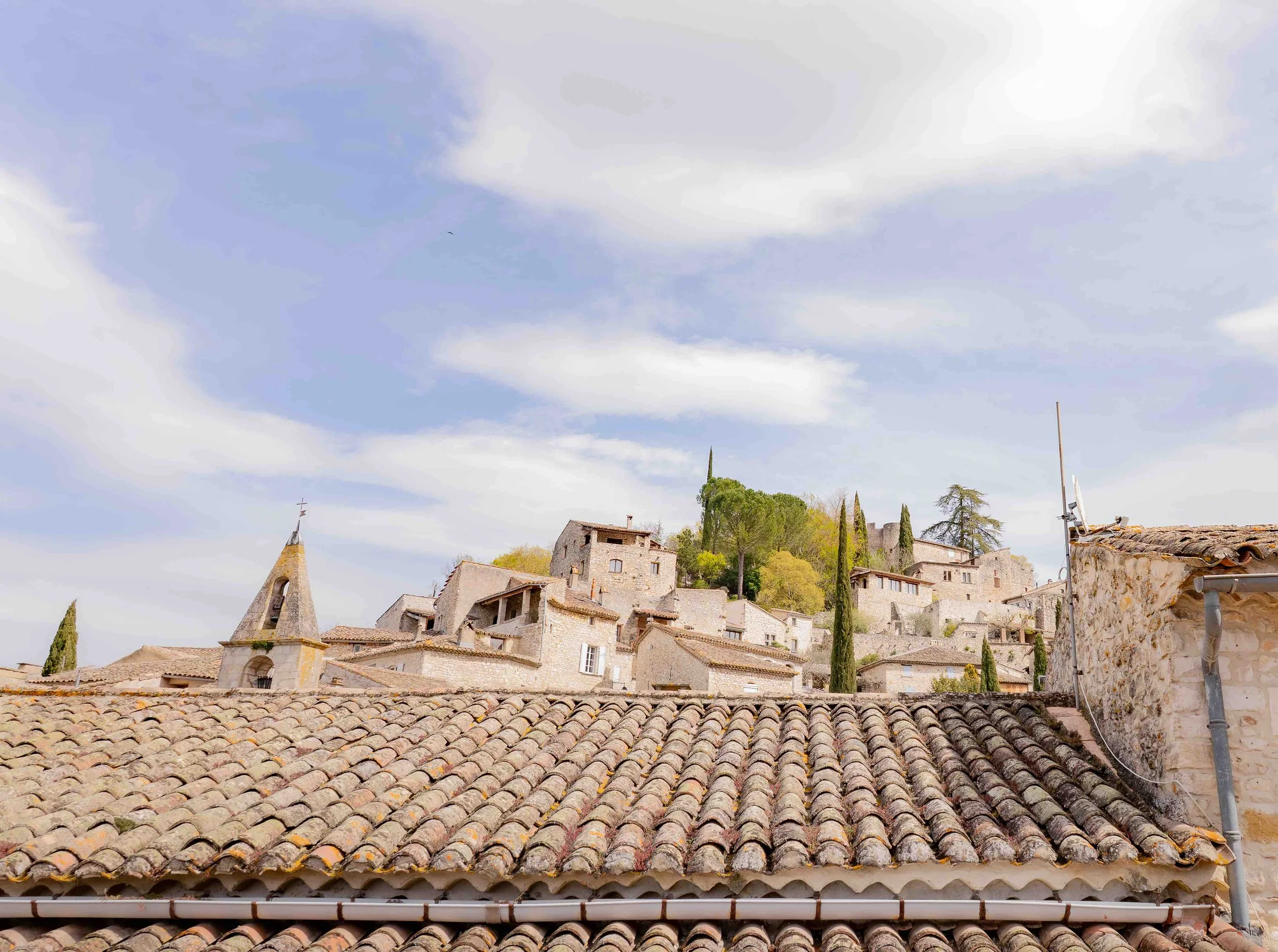 Vue sur le village.