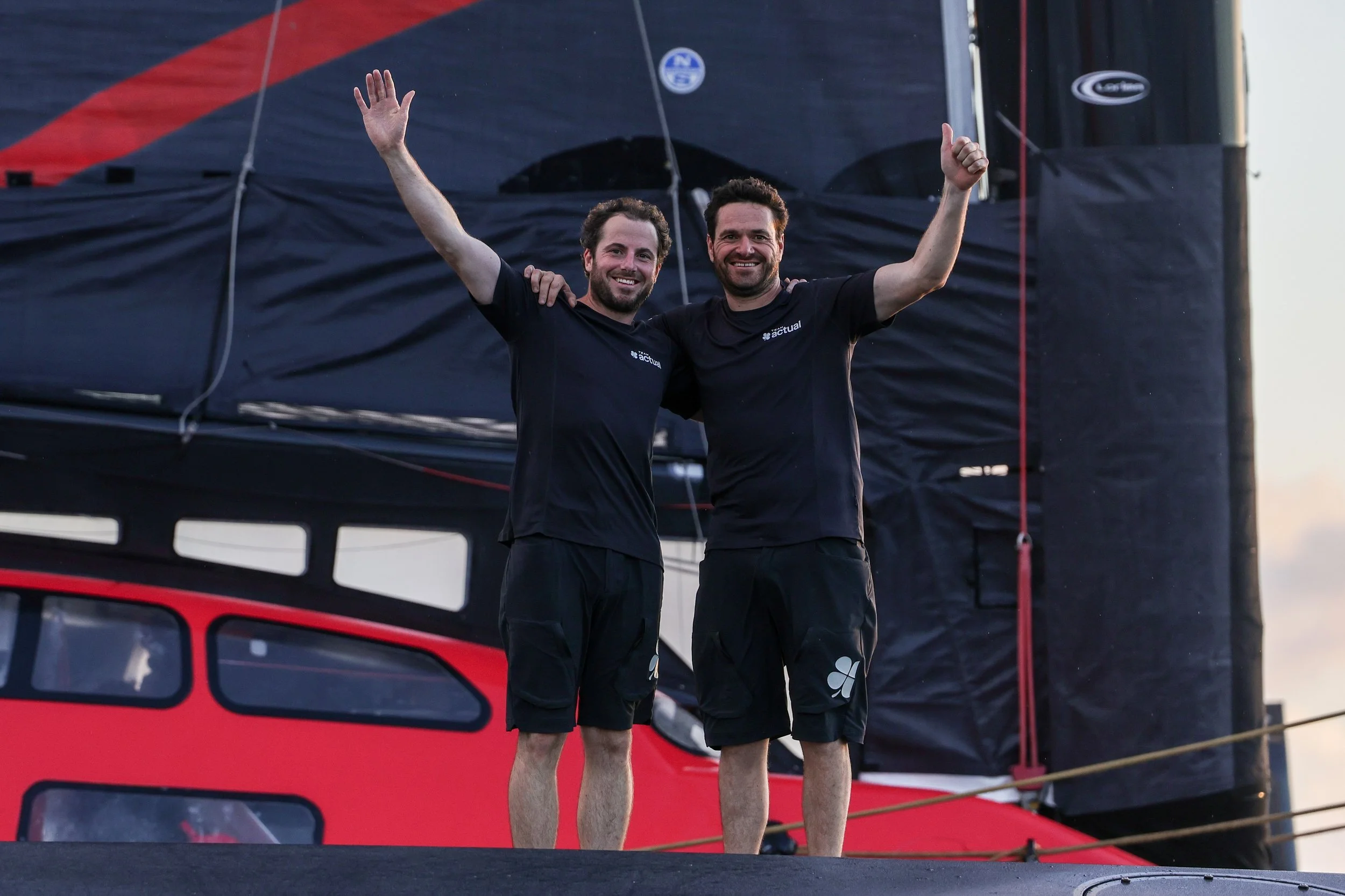 Transat Café L’Or : Anthony Marchand, Julien Villion et Actual ultim 4 sur le podium