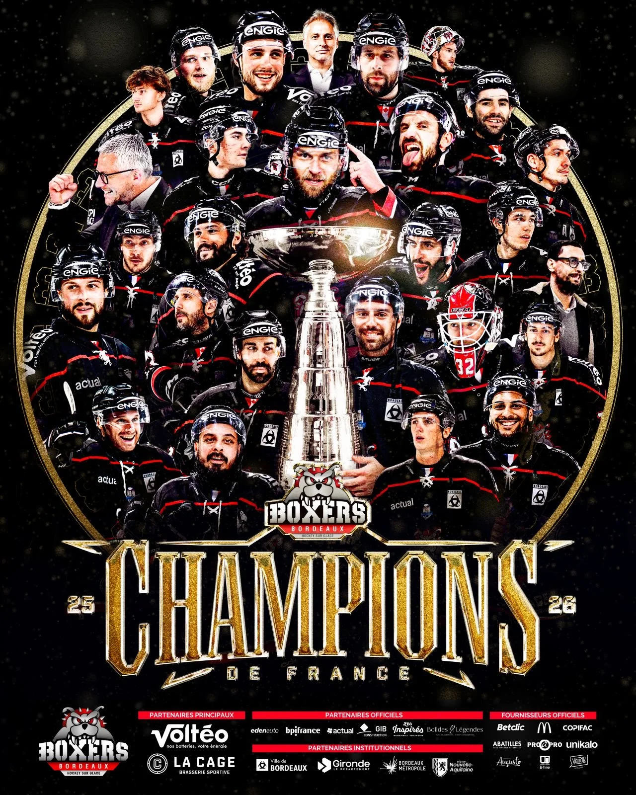 Les BOXERS DE BORDEAUX décrochent le premier sacre de leur histoire 🏆 !
