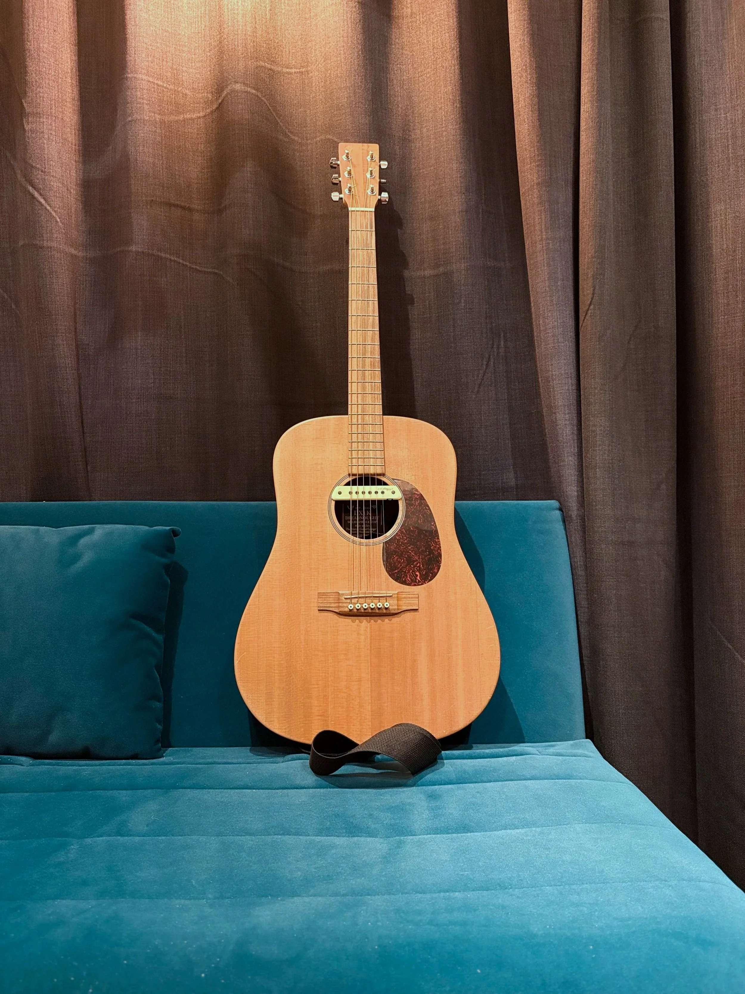 Martin Acoustic with Braggs Pickup, a reliable workhorse for live and recording