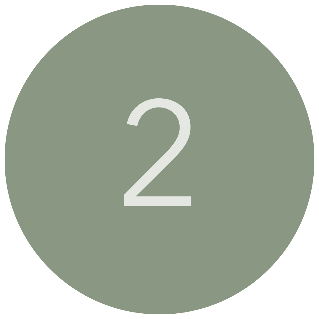 Groen achtergrond met witte nummer 2 in het midden.