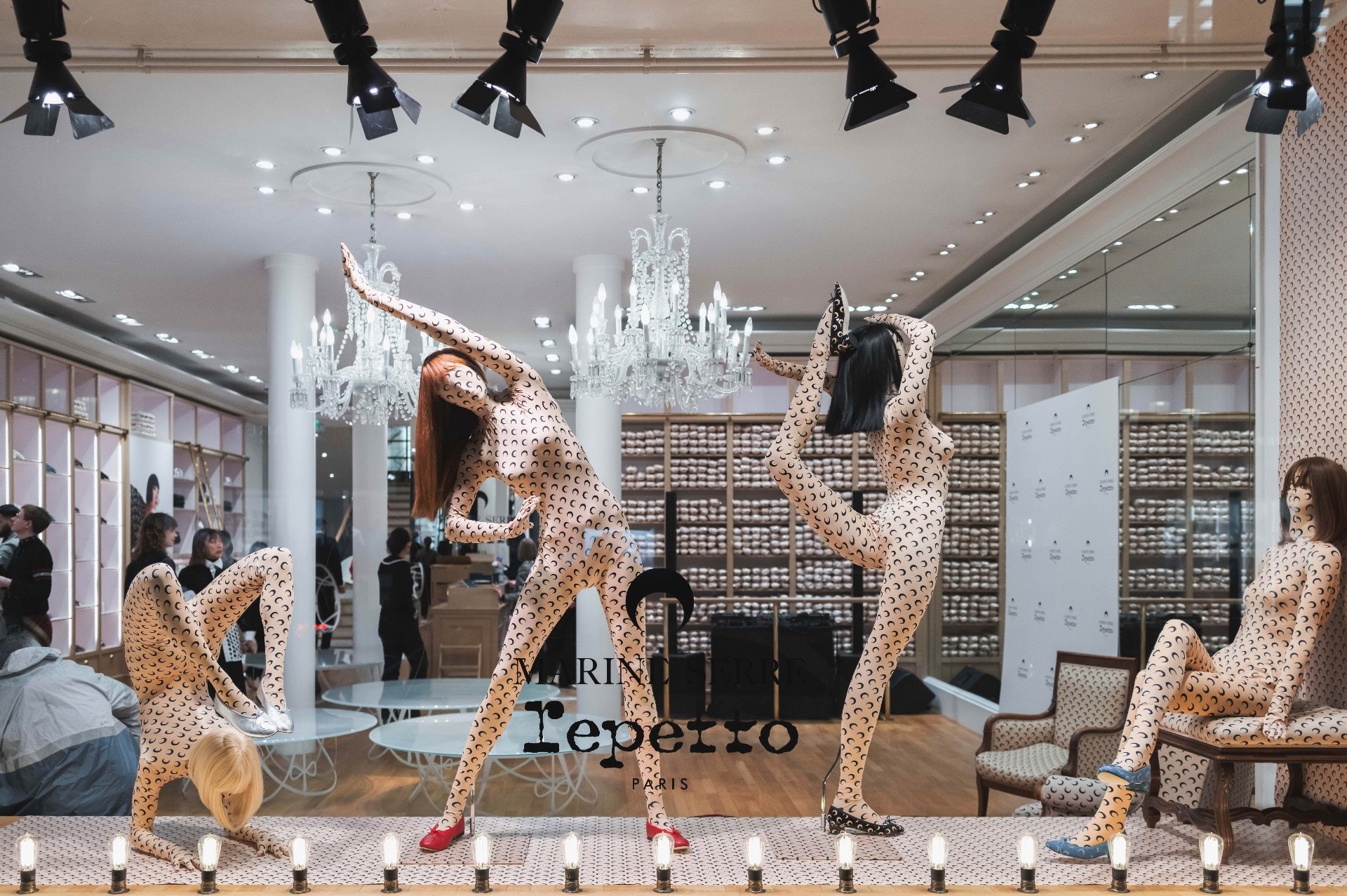 Marine Serre x Repetto