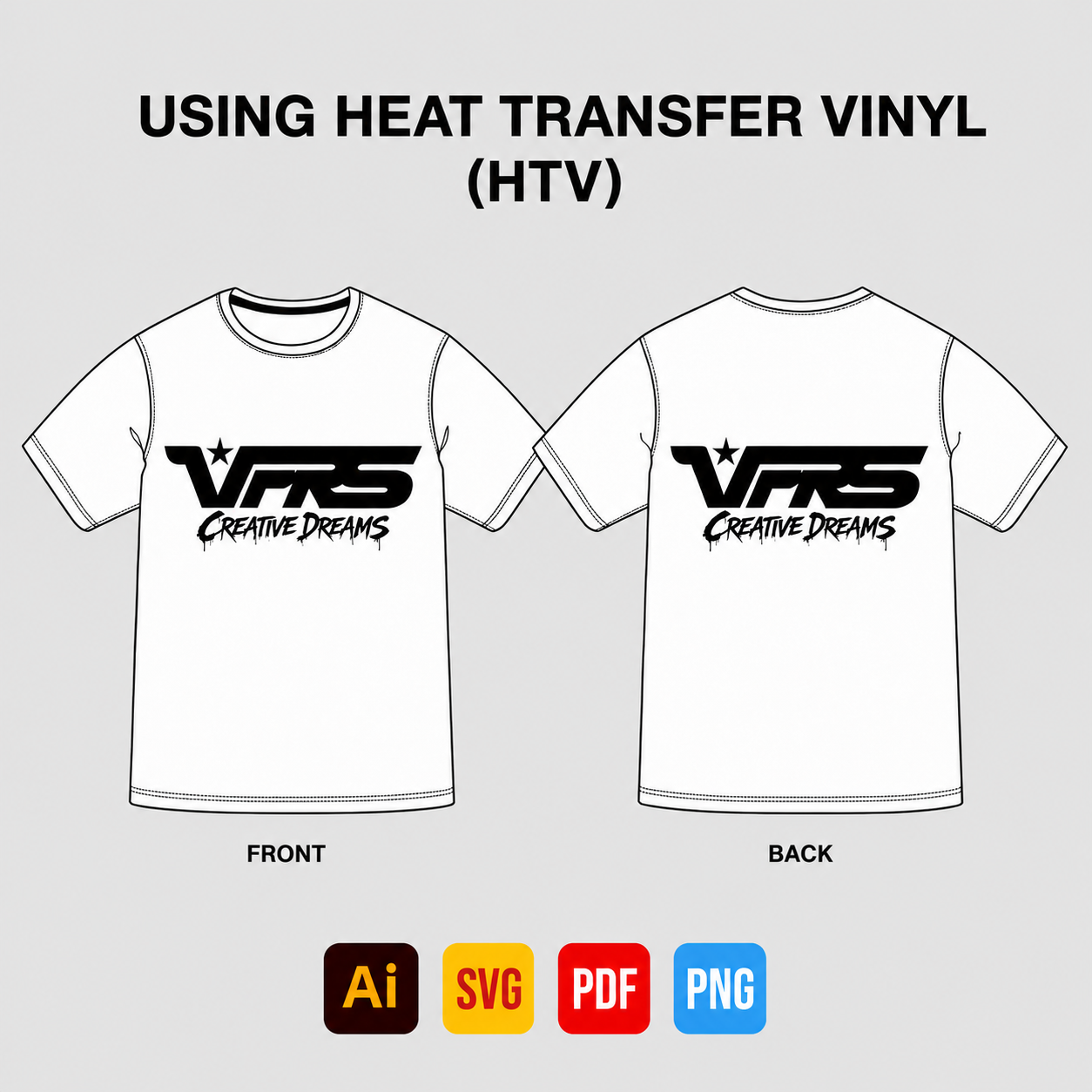 Custom T-shirts Front & Back