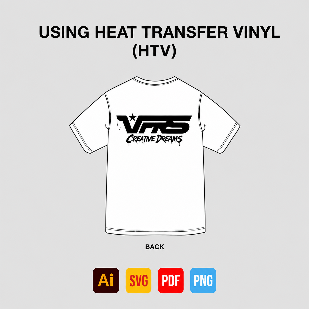 Custom T-shirts BACK only