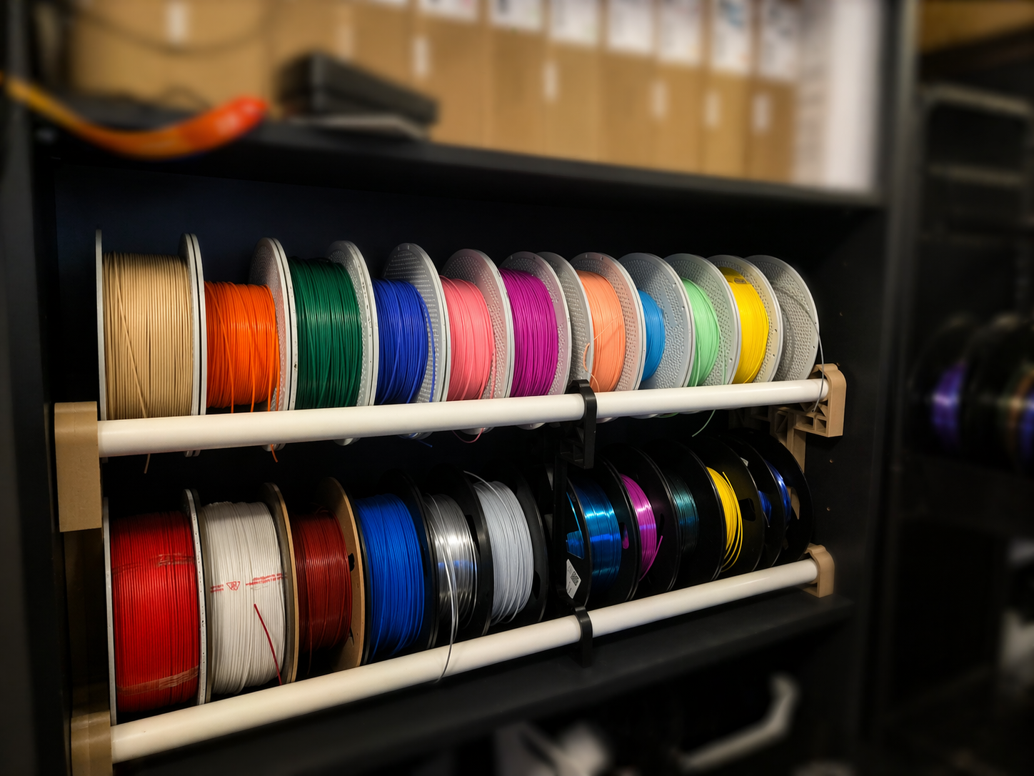 I have alot of variety in colours for 3d printing 