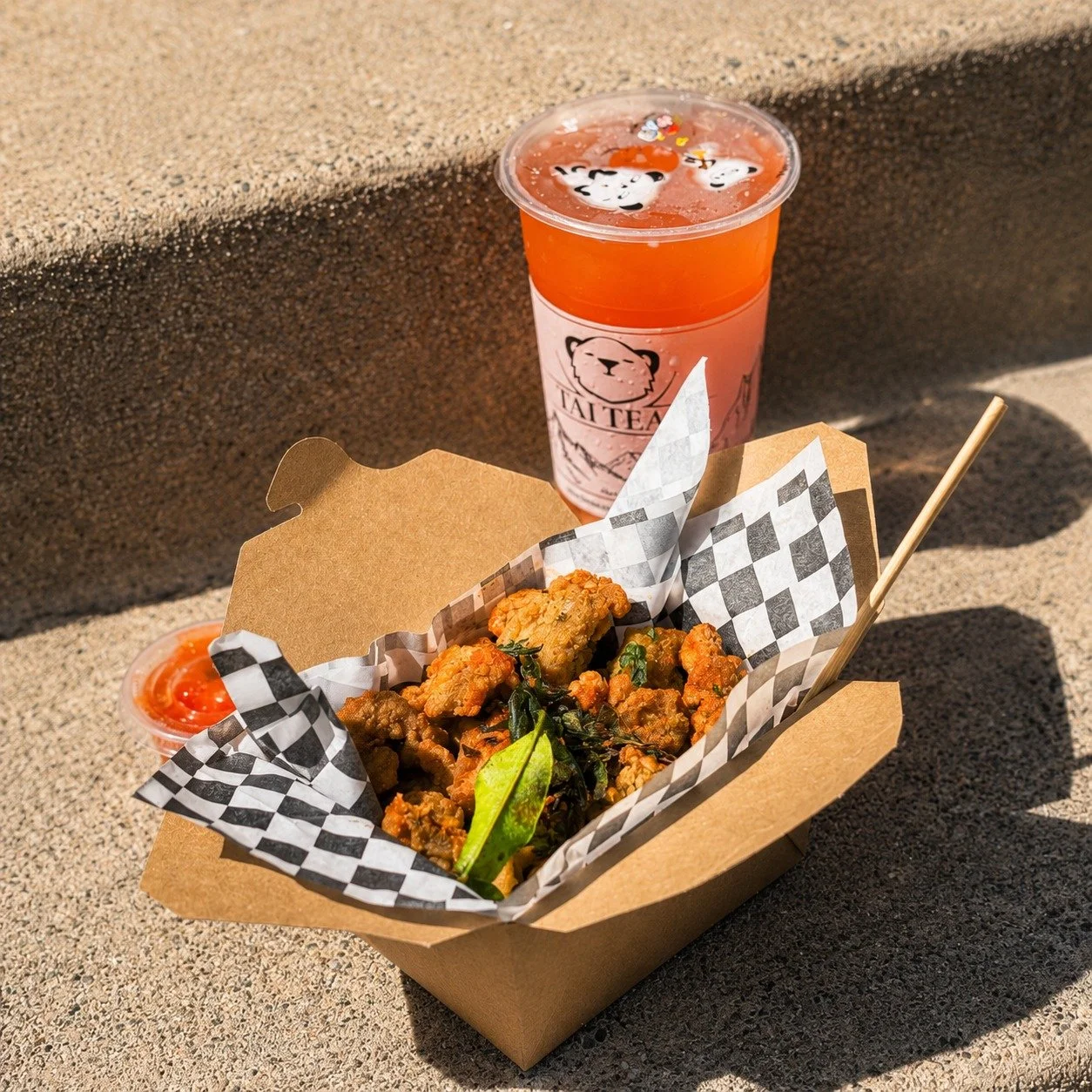 The only thing hotter than today? Our crispy chicken. 🔥
A little crunch, a little sip, and a whole lot of happiness.

#OCfoodies #vietnamesefusion #thevkitchen #AnaheimEats #thaitea