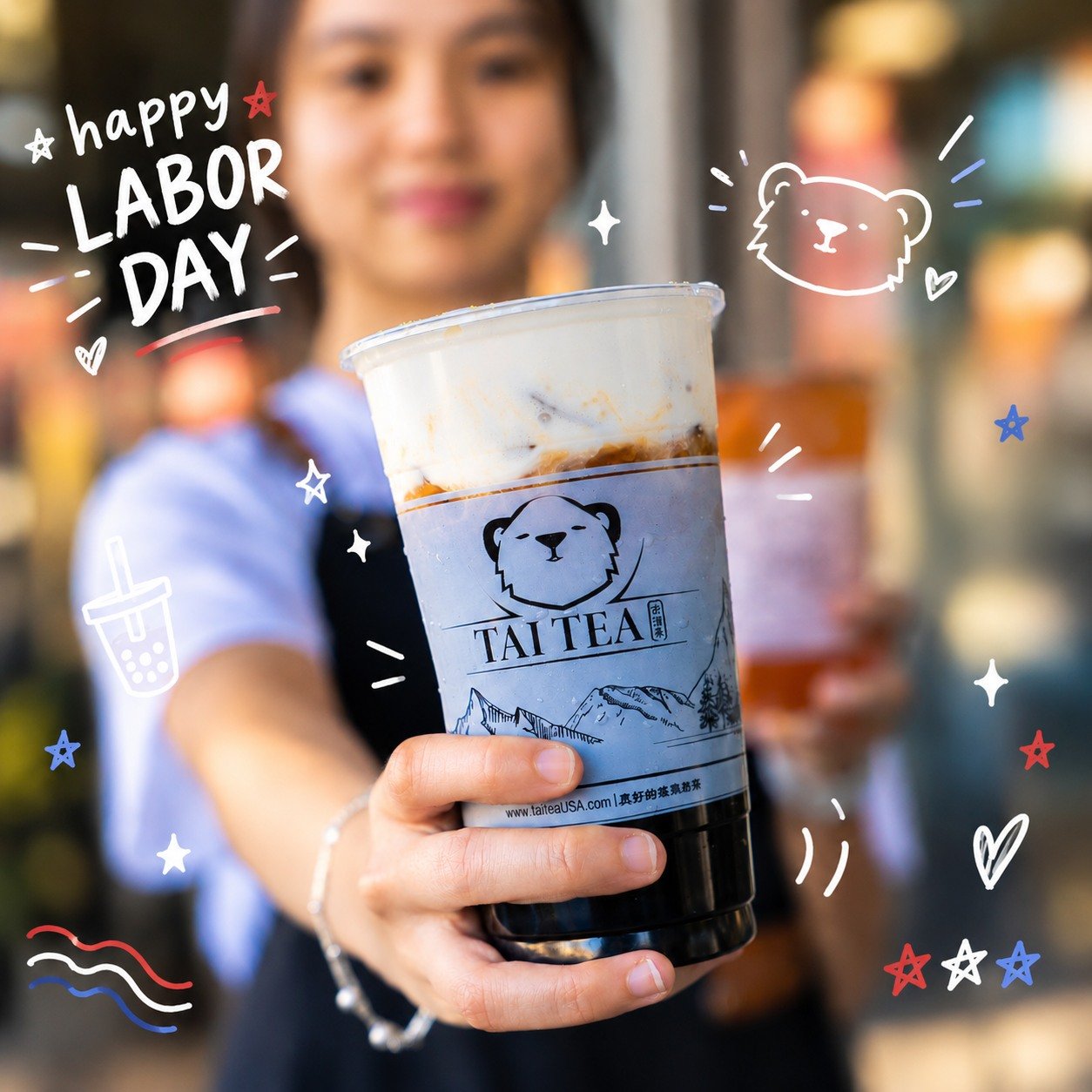 Happy Labor Day! ❤️🤍💙
Cheers to a well-deserved day off! Make your day a little sweeter with your favorites from Tai Tea x The V Kitchen. 🧋✨

Come celebrate the long weekend with us!

#OCfoodies #vietnamesefusion #thevkitchen #AnaheimEats #thaitea