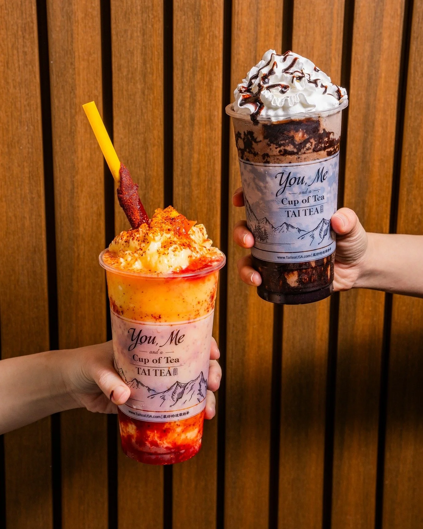 Craving something sweet this Halloween? 🎃👻 
Treat yourself to something deliciously spooky! From refreshing teas to creamy, sweet treats. Skip the tricks and come grab your treats at Tai Tea x The V Kitchen!

#OCfoodies #vietnamesefusion #thevkitch