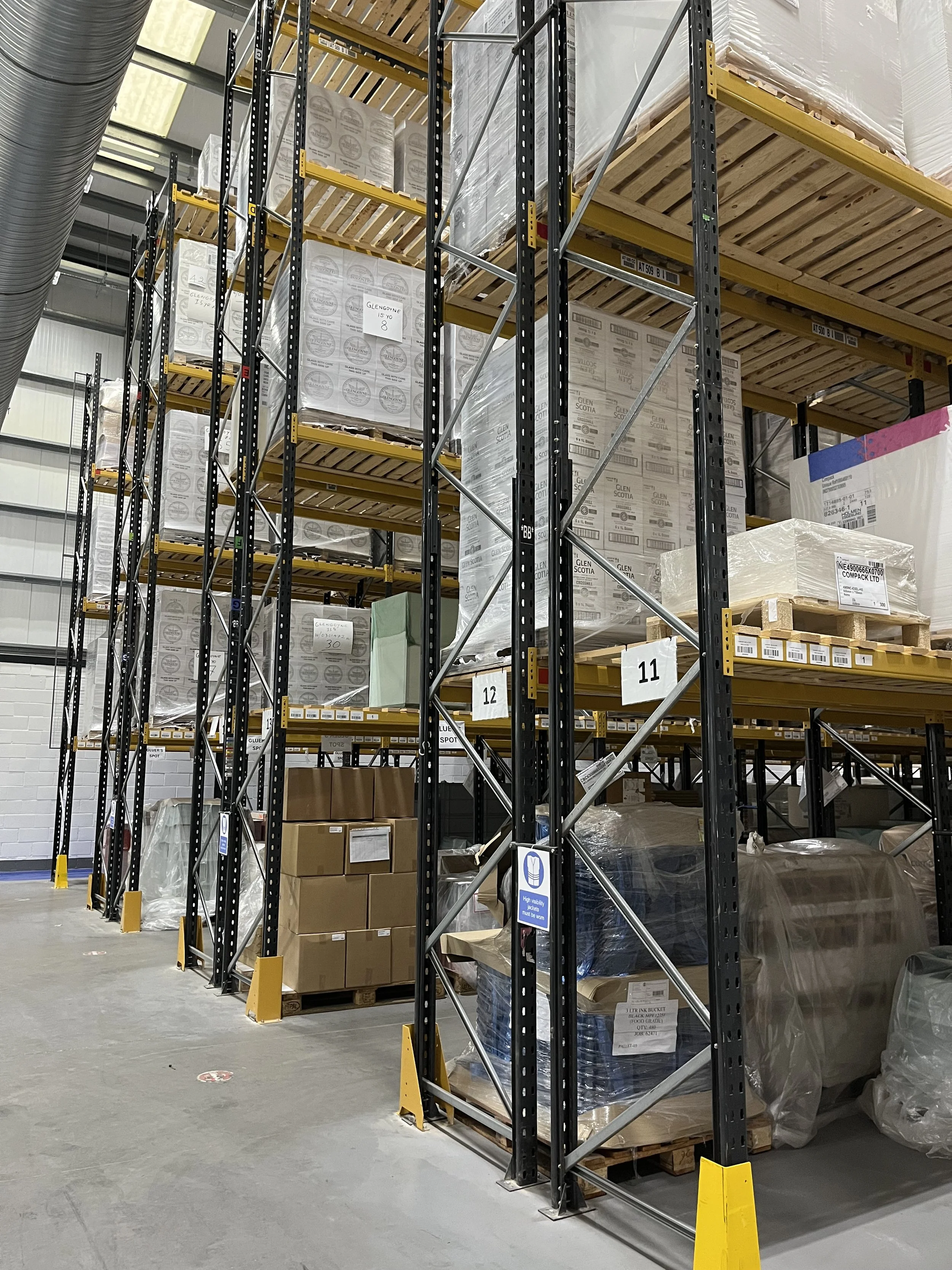 Warehouse Racking Inspection Service Scotland