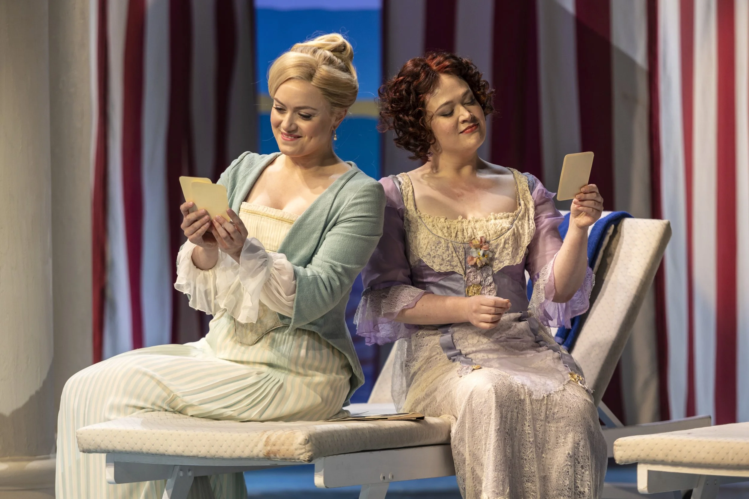 Fiordiligi in Mozart's Così fan tutte for Garsington Opera (Summer 2022) Image © Craig Fuller