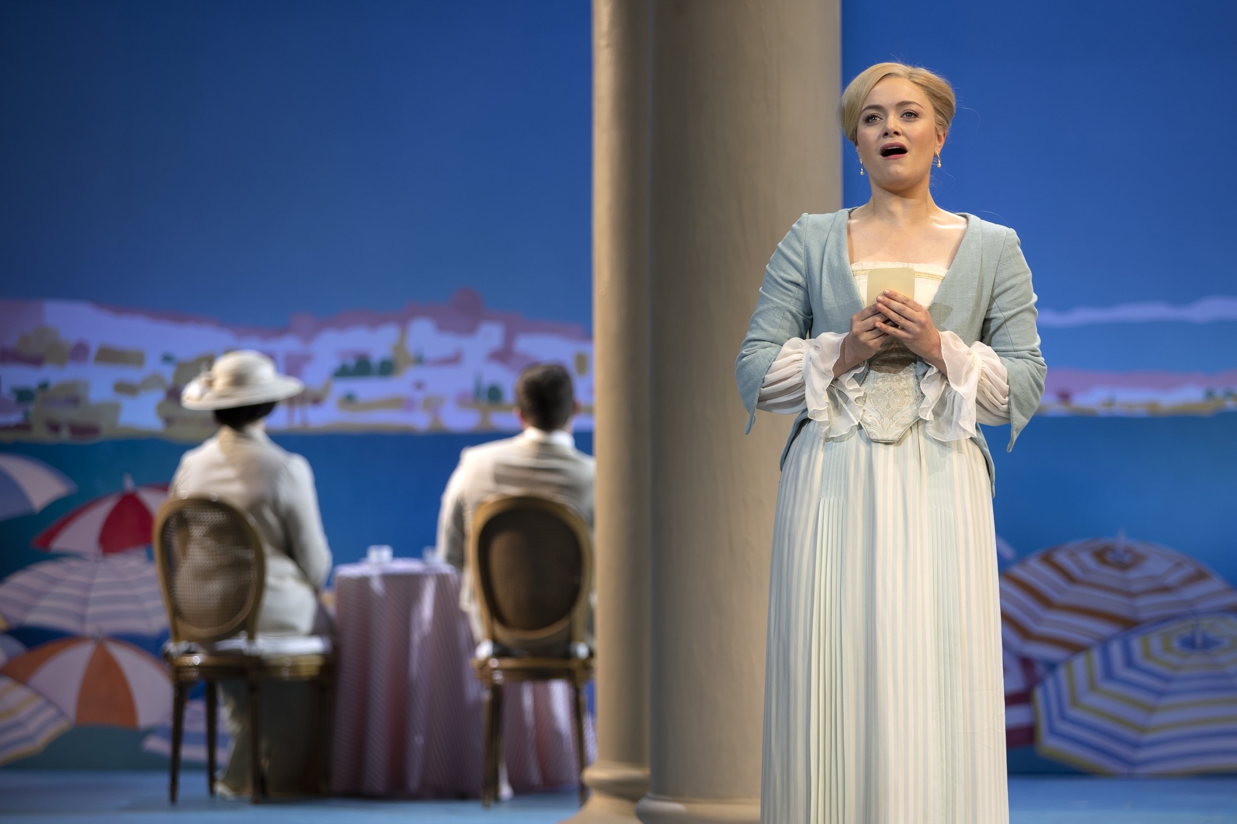 Fiordiligi in Mozart's Così fan tutte for Garsington Opera (Summer 2022) Image © Craig Fuller