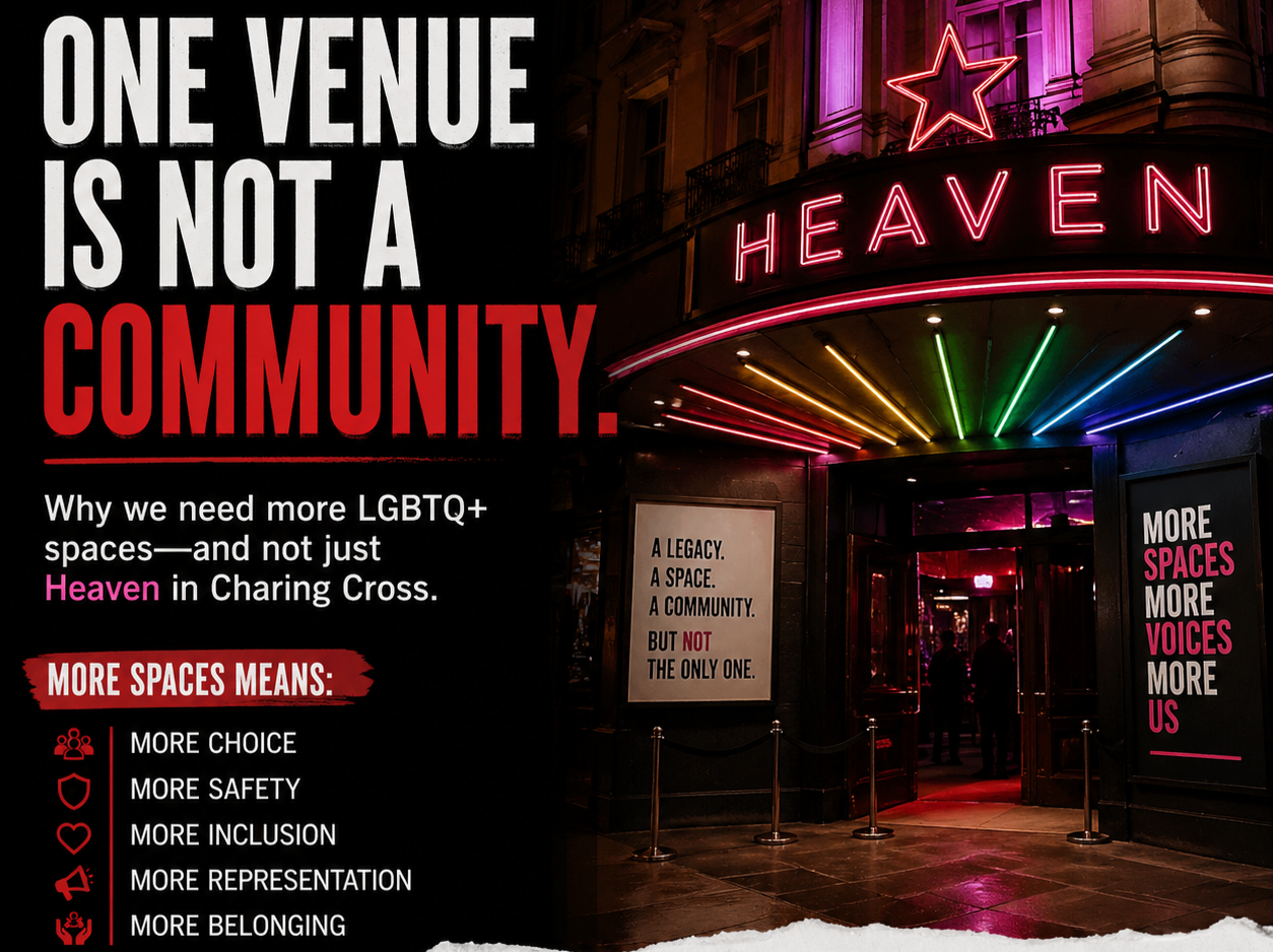 Beyond One Night: Why LGBTQ+ Communities Need More Than a Single Space