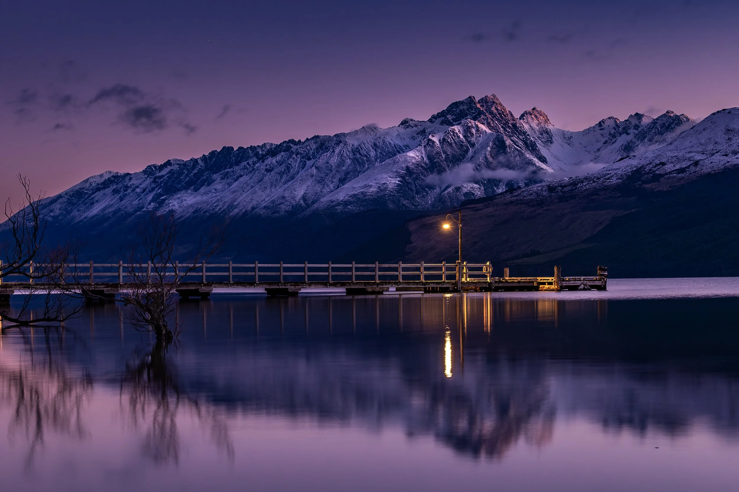 Glenorchy Winter Sunset