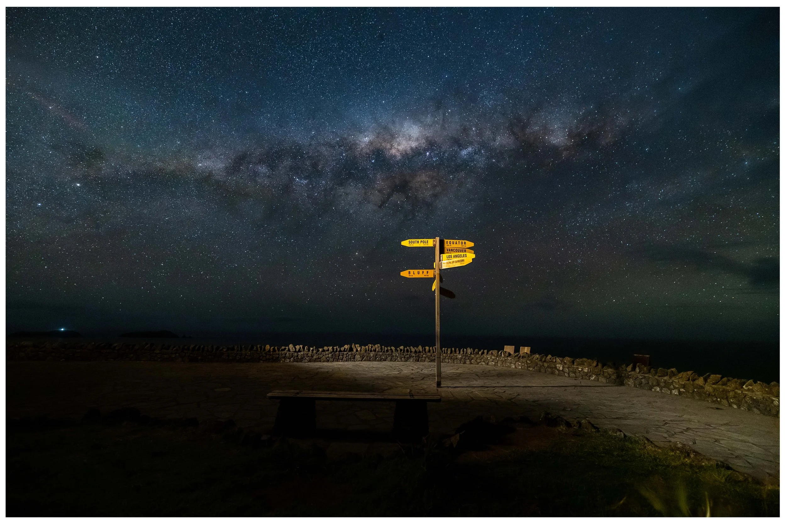 Beacon of Stars: Cape Reinga Fine Art Print