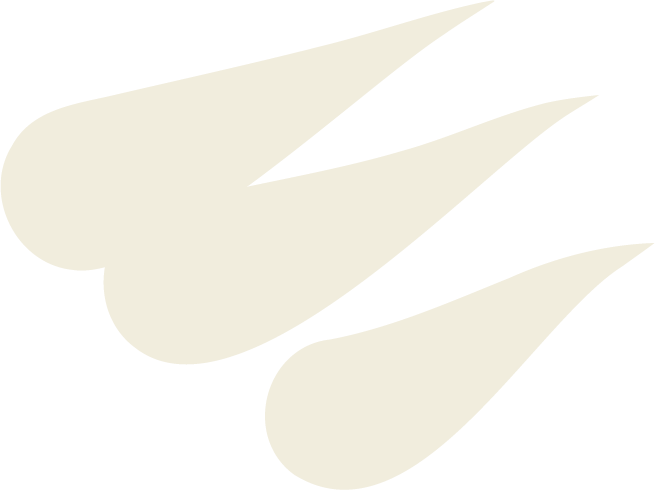 Weiße, abstrakte Form