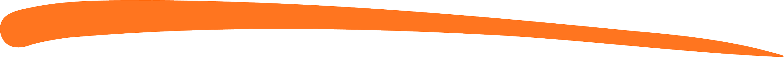 Orangene, abstrakte Zeichnung