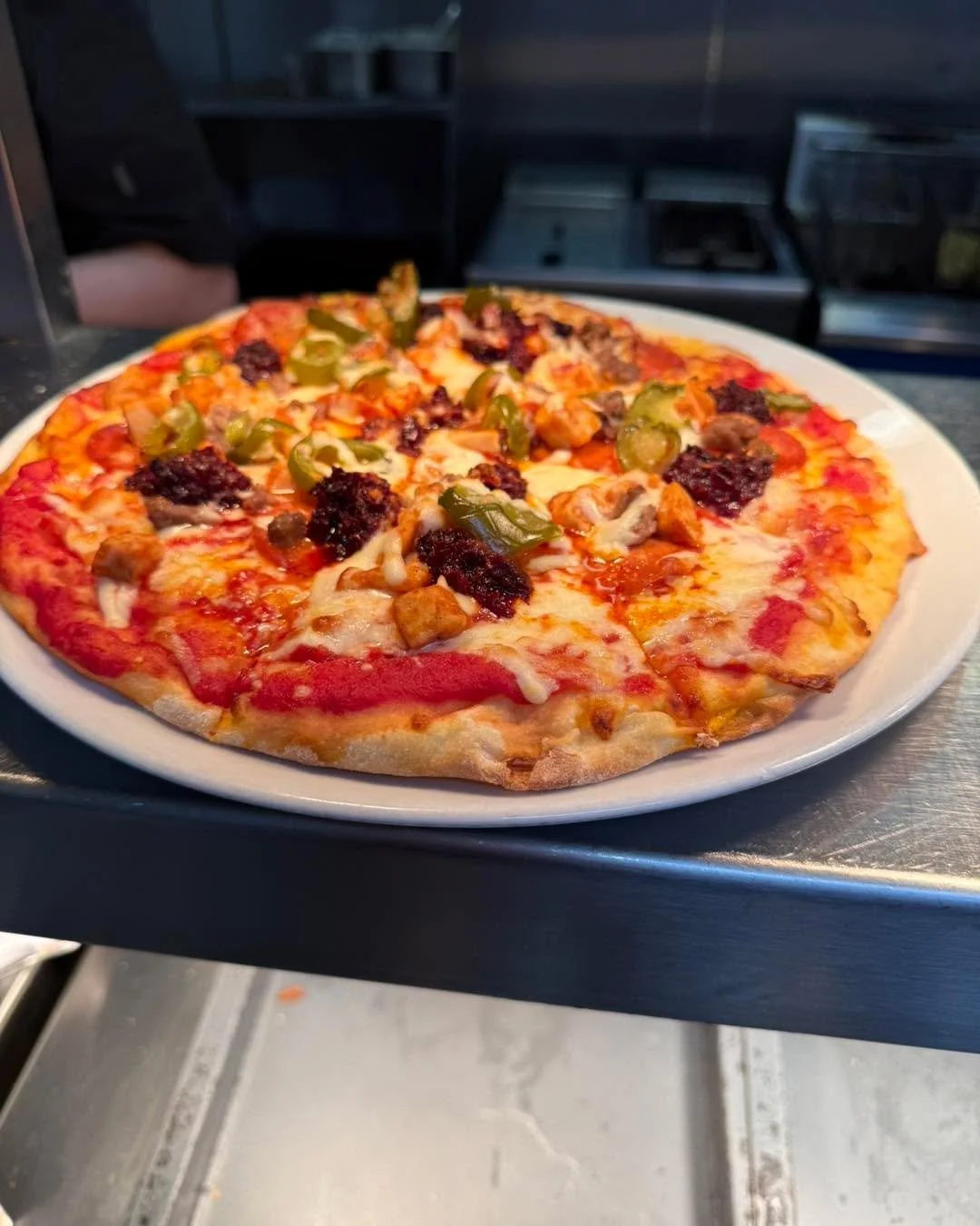 Our pizzas prove to be quite a popular choice and this summer we&rsquo;ve added a new one&hellip; 

The Hot One; pepperoni, spicy beef, spicy chicken, nduja sausage, sliced jalape&ntilde;os and scotch bonnet oil to finish 🍕🌶️