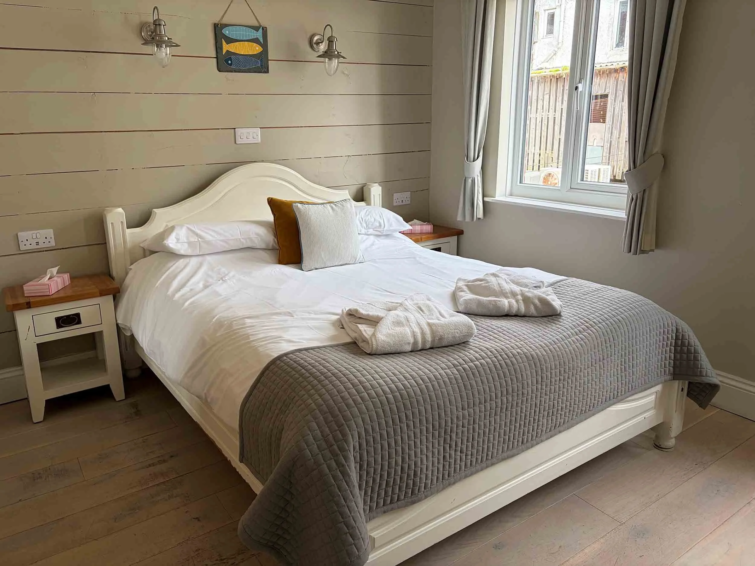 Riverside Bedrooms at The Galleon Inn, Fowey, Cornwall