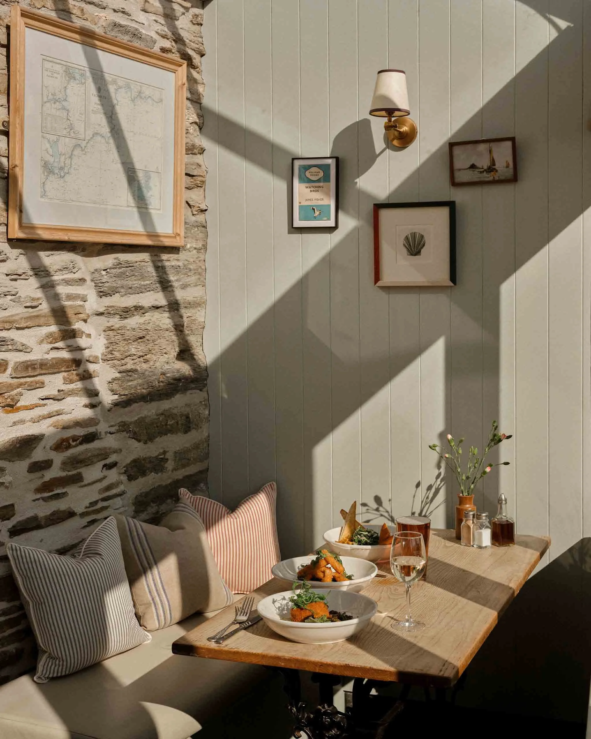 Incredible light The Galleon Inn, Fowey, Cornwall