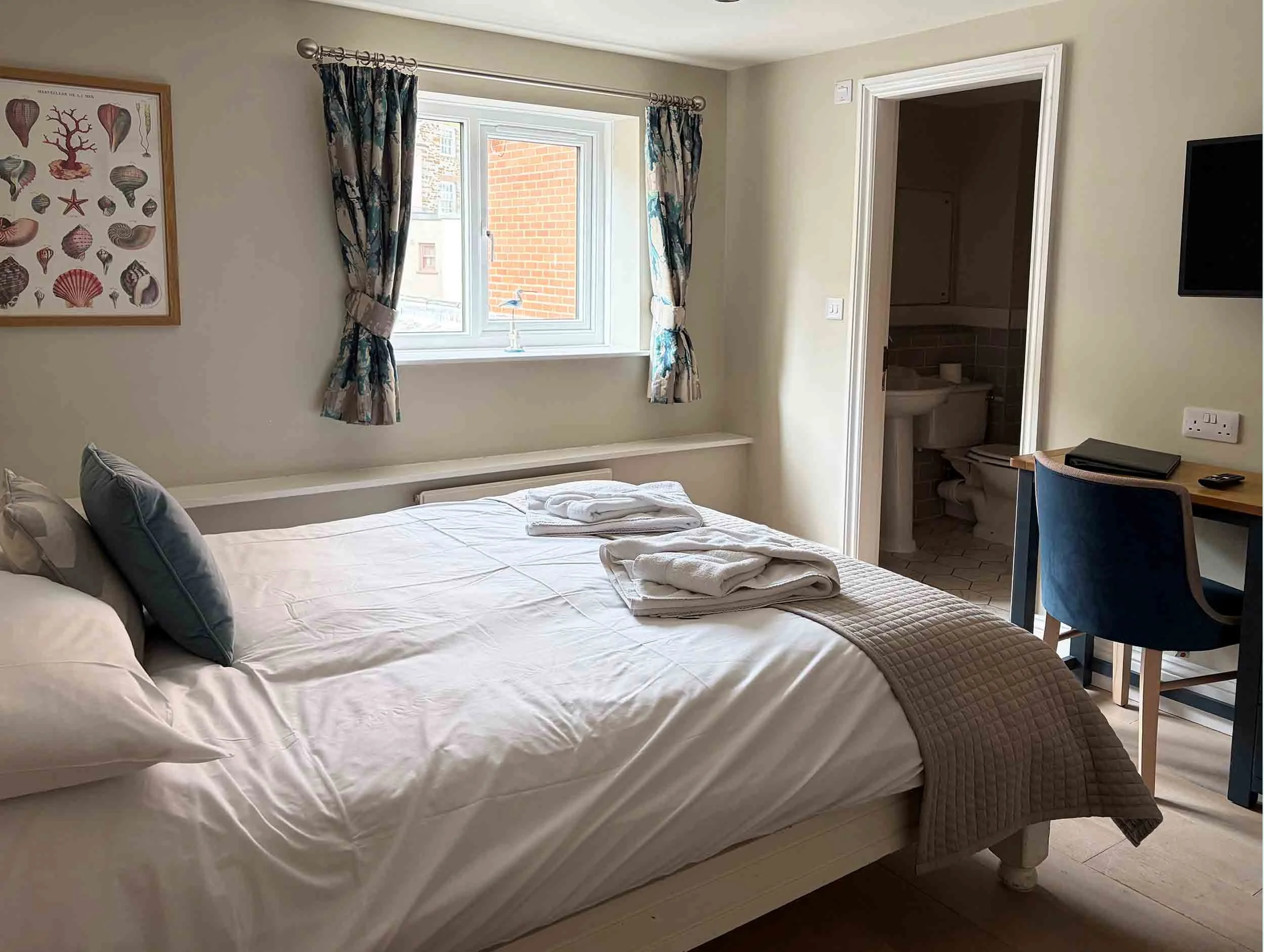 Bedroom  at the Galleon Inn in Fowey