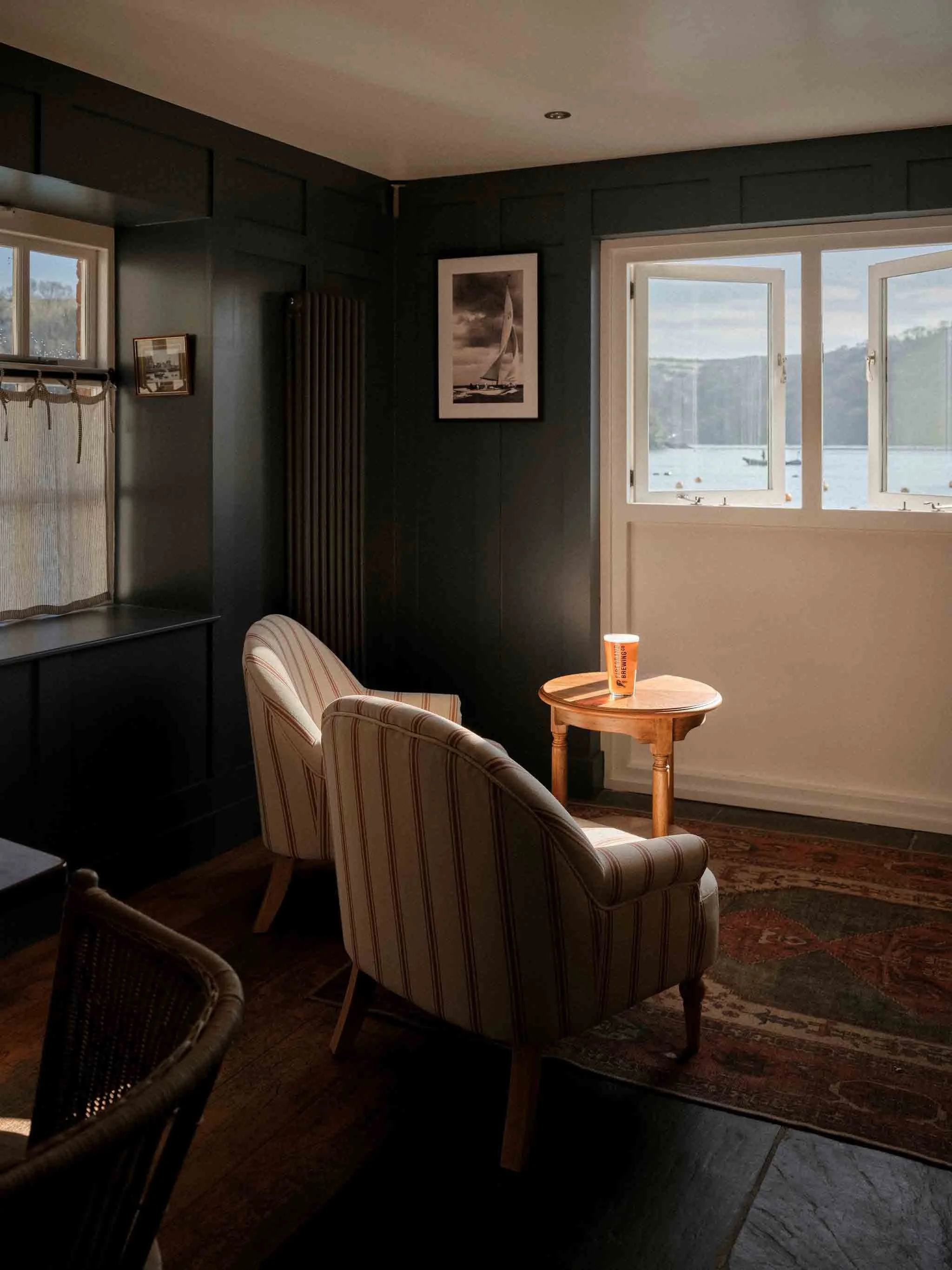 Quiet Corner at The Galleon Inn, Fowey