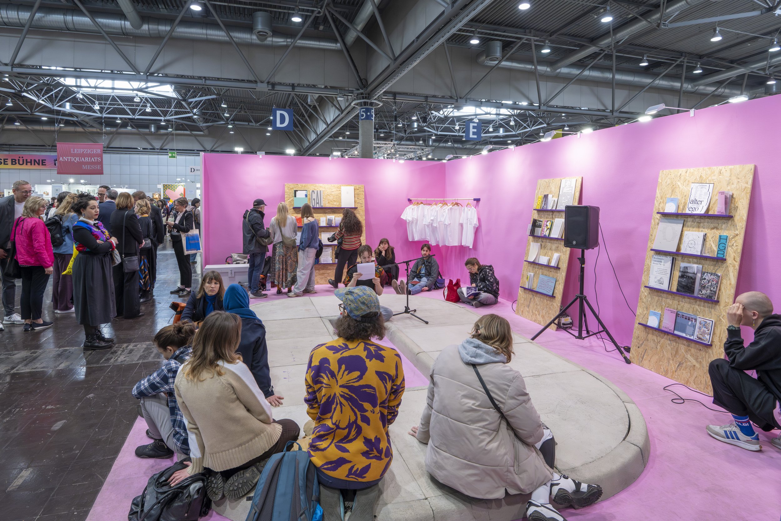 Detailansicht, un/common ground, Buchmesse, Veranstaltung