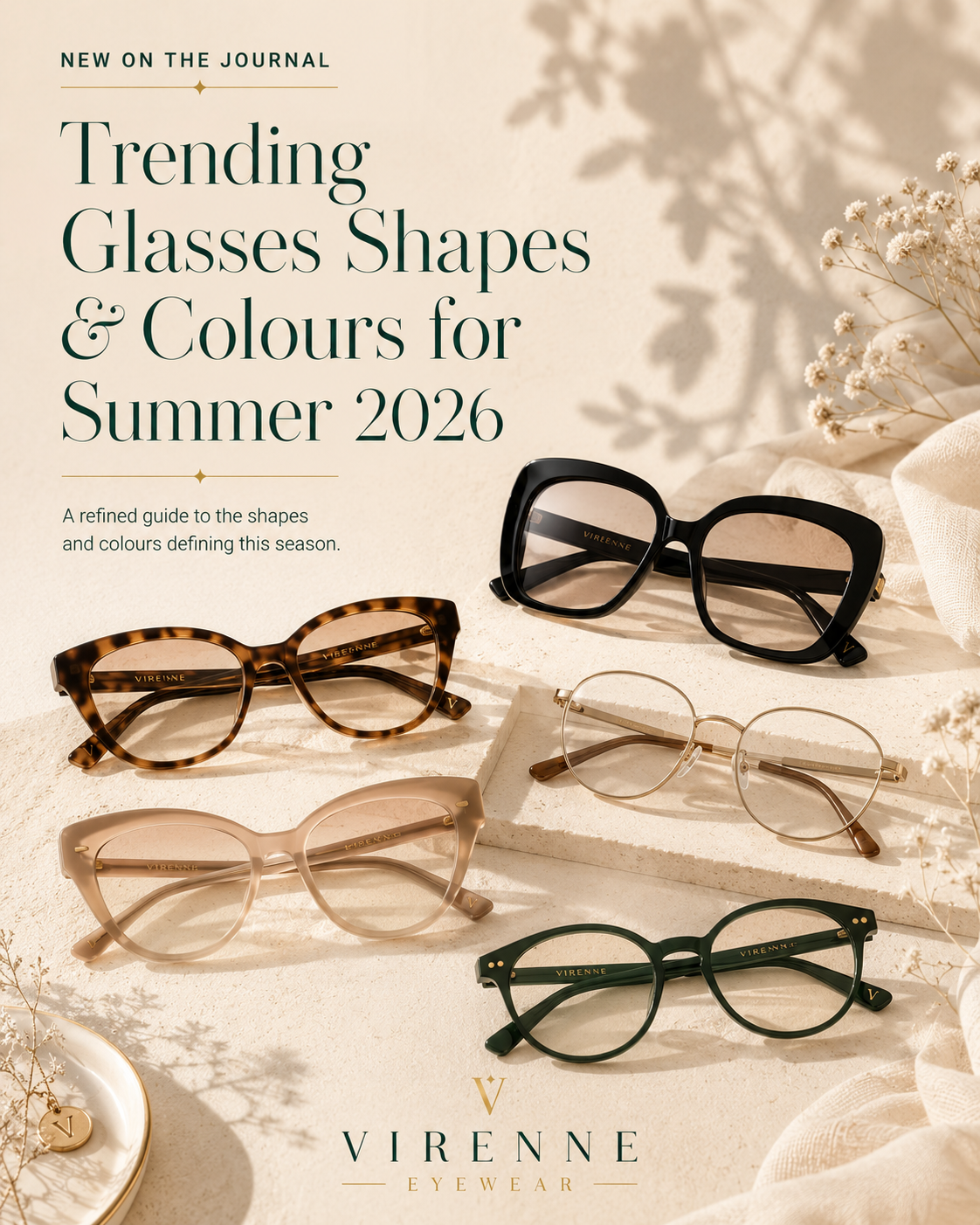 Trending Glasses Shapes and Colours for Summer 2026