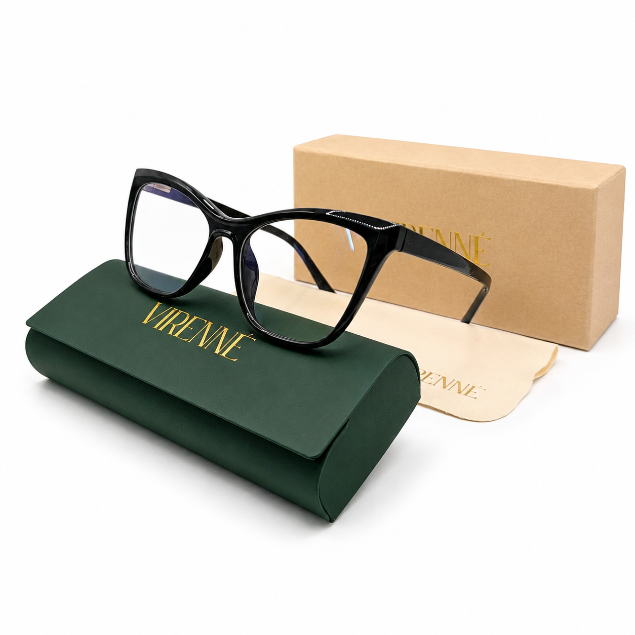 Blue Light Glasses for Women Cat Eye TR90 Frame