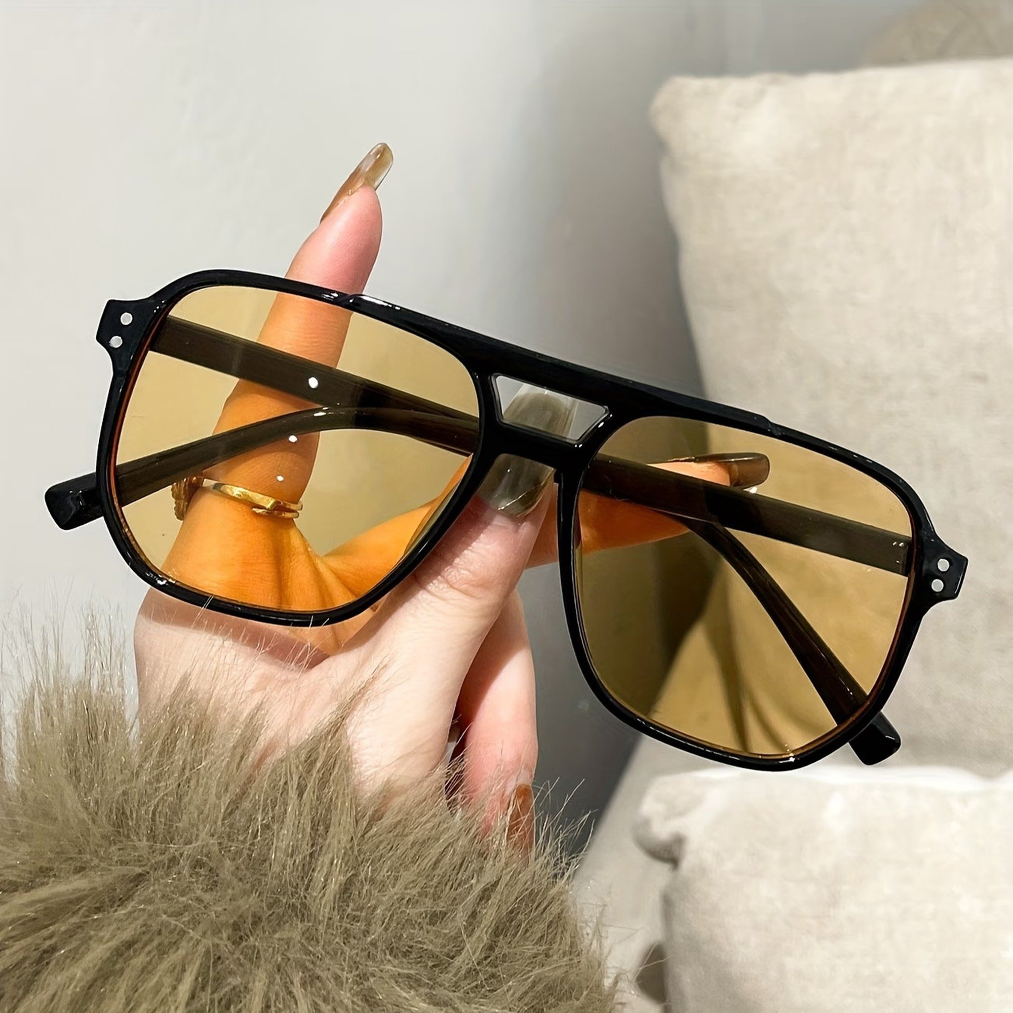 aviator yellow lens doble bridge unisex (1).jpg