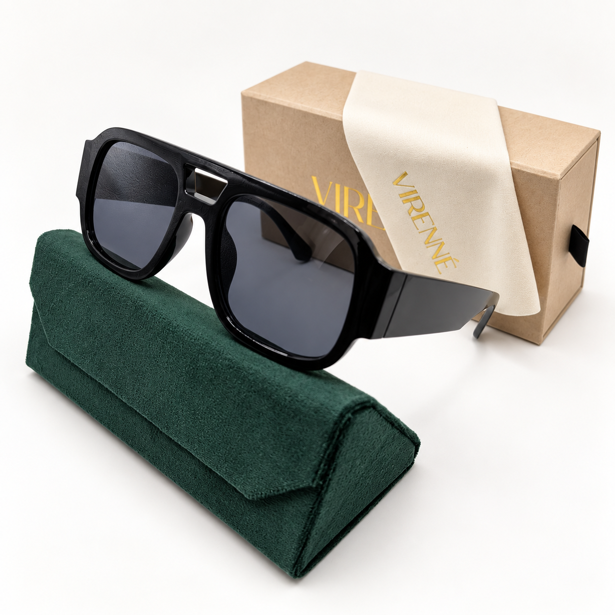 Double Beam Bohemian Sunglasses