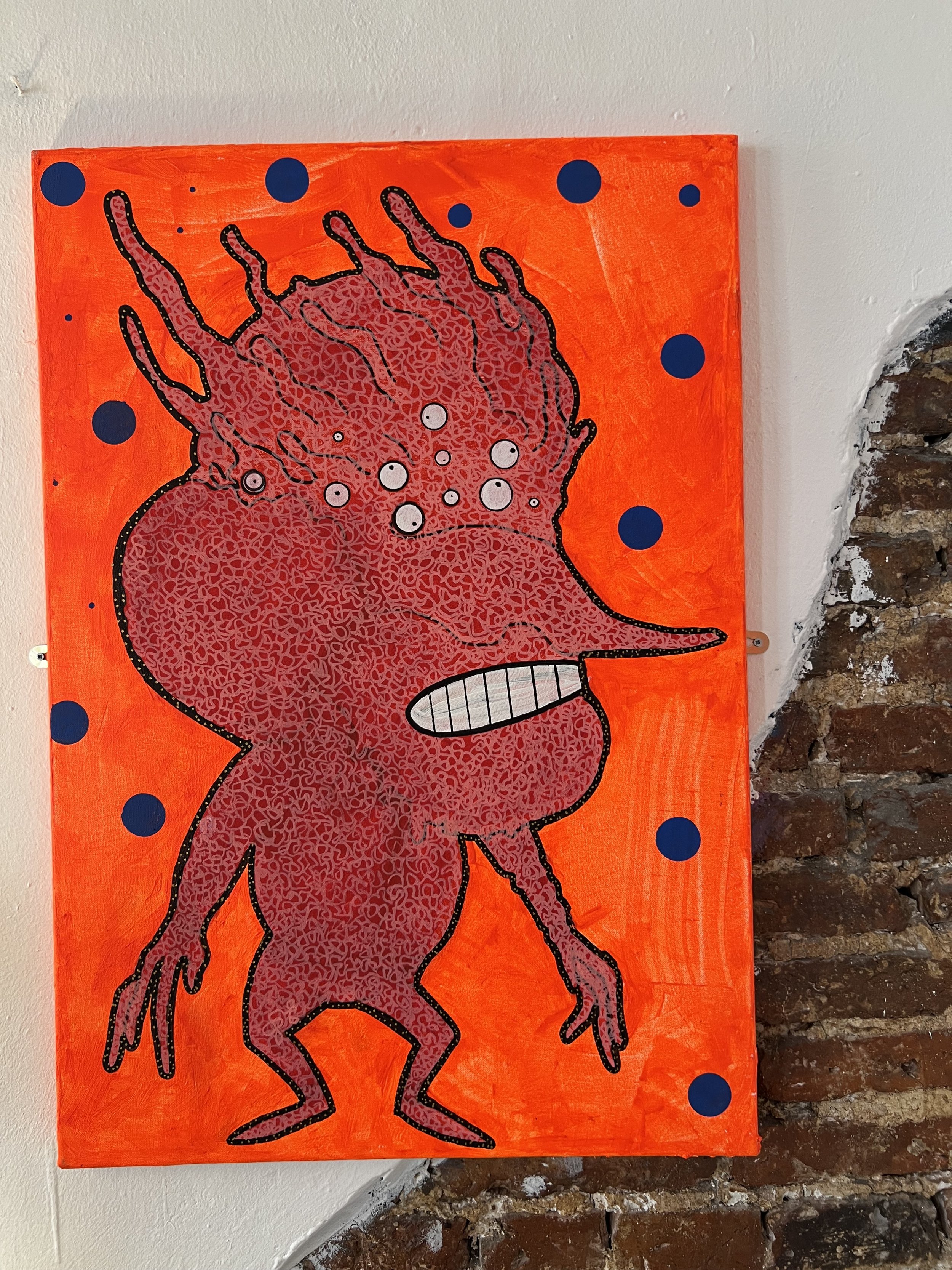 Swirly Pete 

Acrylic on canvas

£150