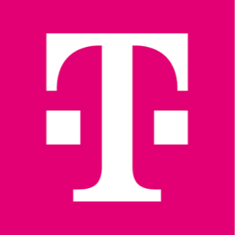 The T-Mobile logo with a magenta background and a white stylized T and M