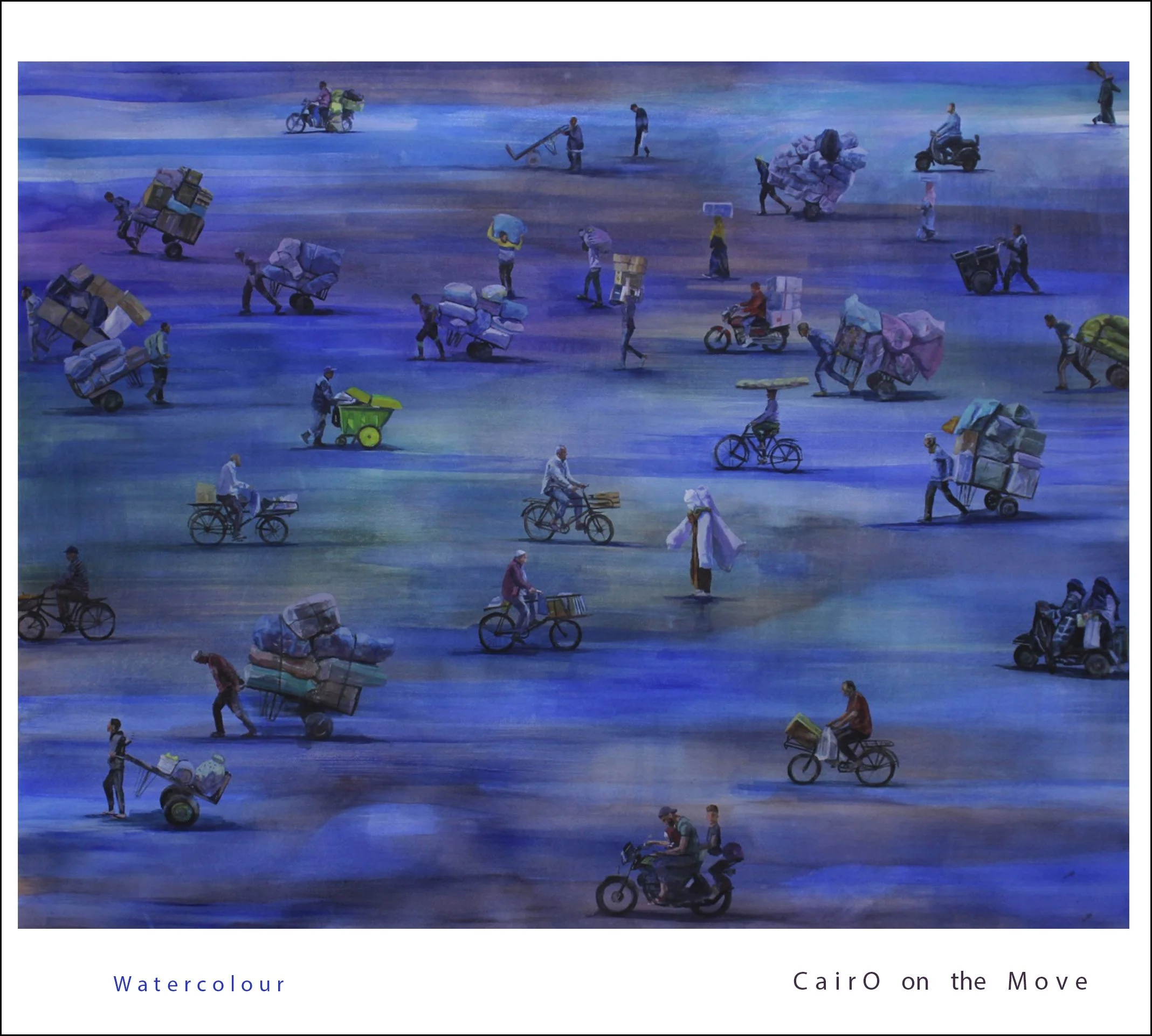 Cairo on the move , blue days