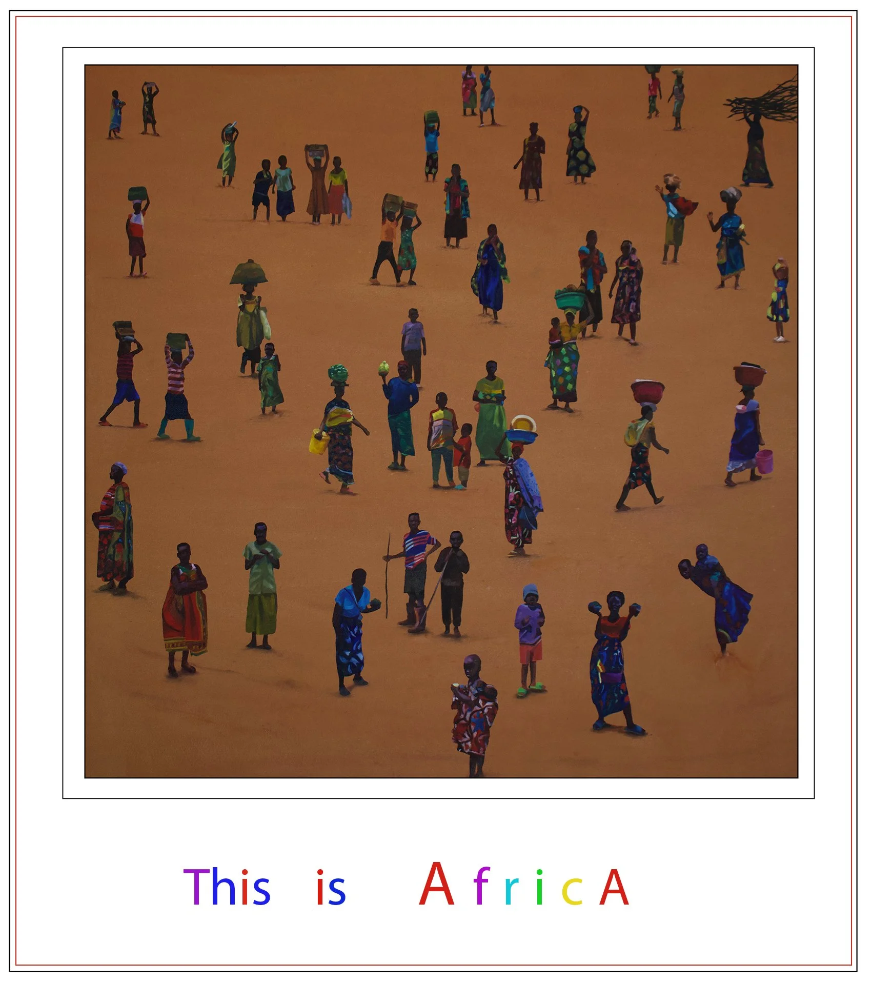 This is Africa Print.