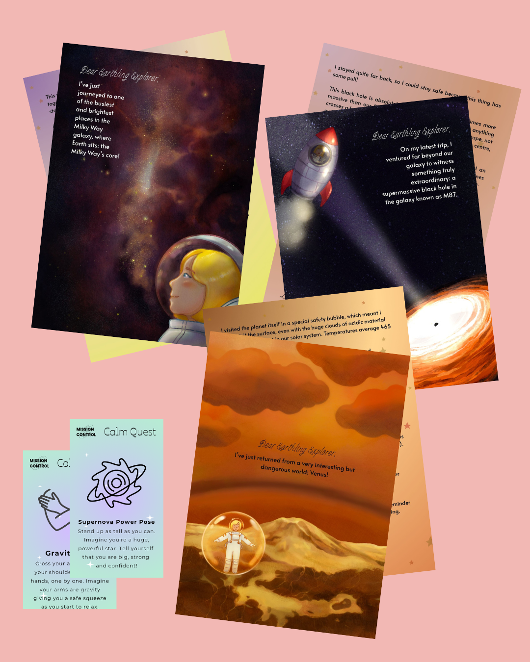 Stella the Space Explorer Letter Subscription