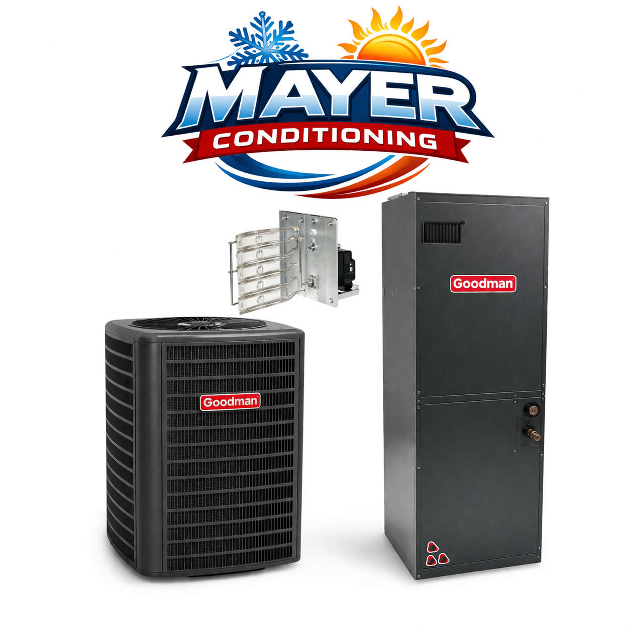 2 Ton 14 SEER Cooling System Installed