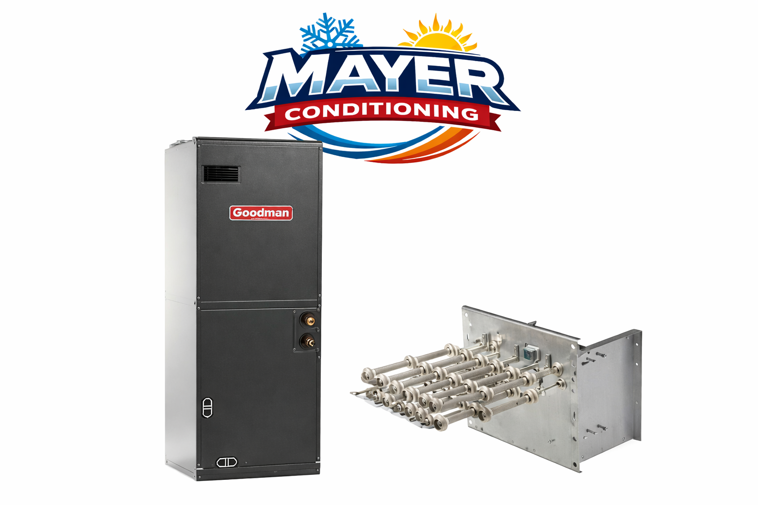 Multi-Position Air Handler - 5 Ton w/ Heat Kit - Installed