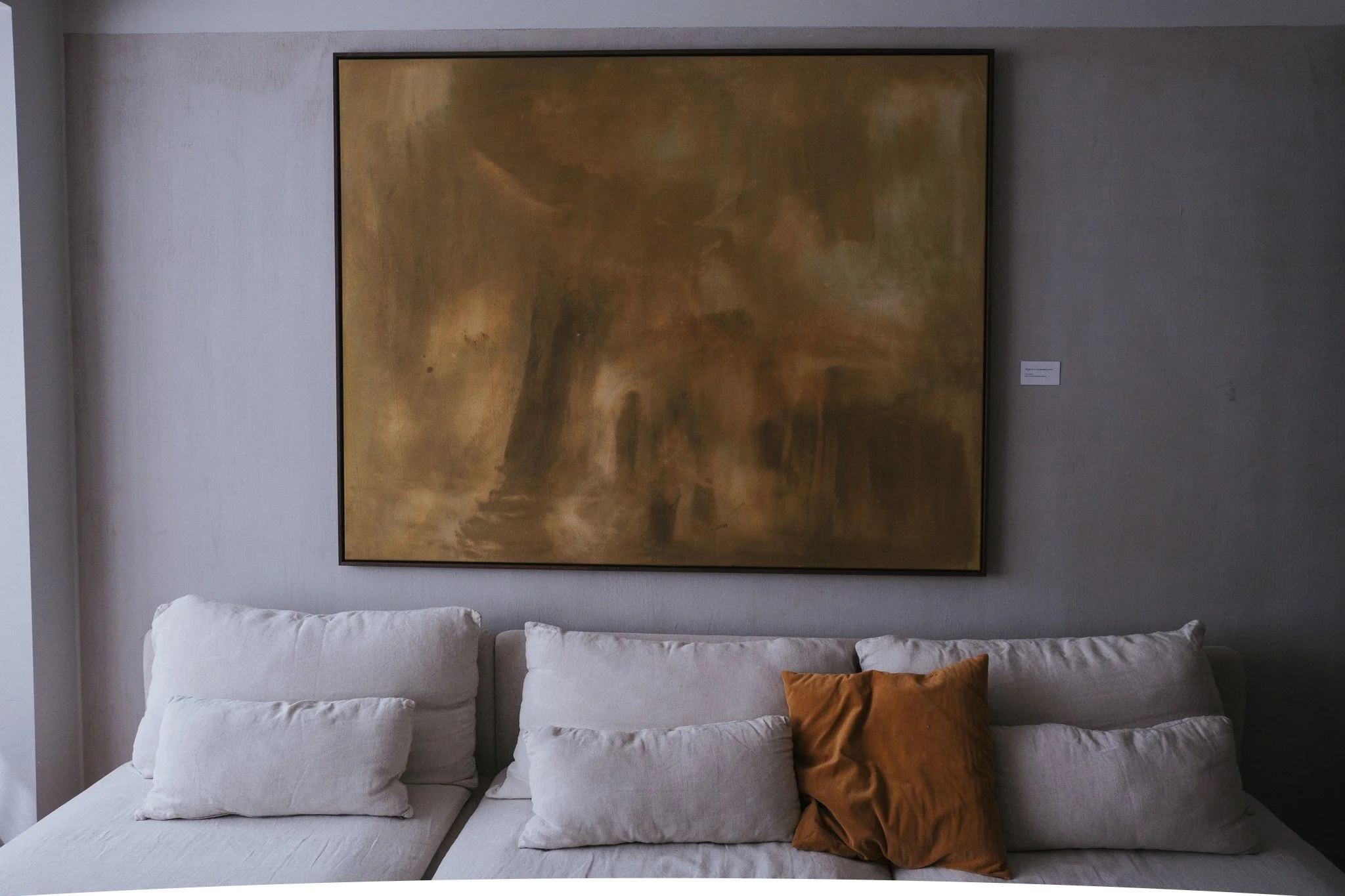 The grass is not always greener - 130x170cm