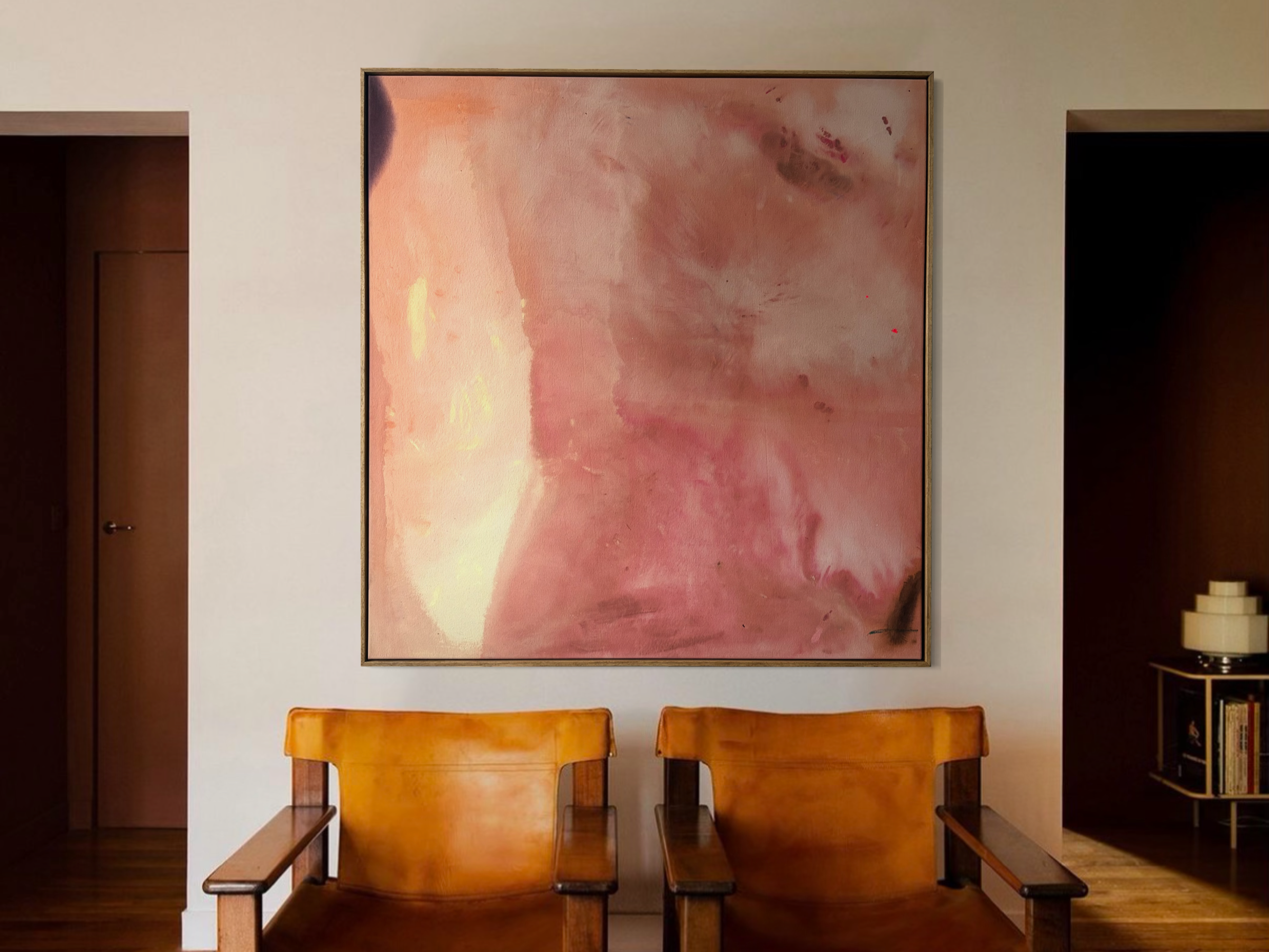 I think of you in colours - 115x120cm