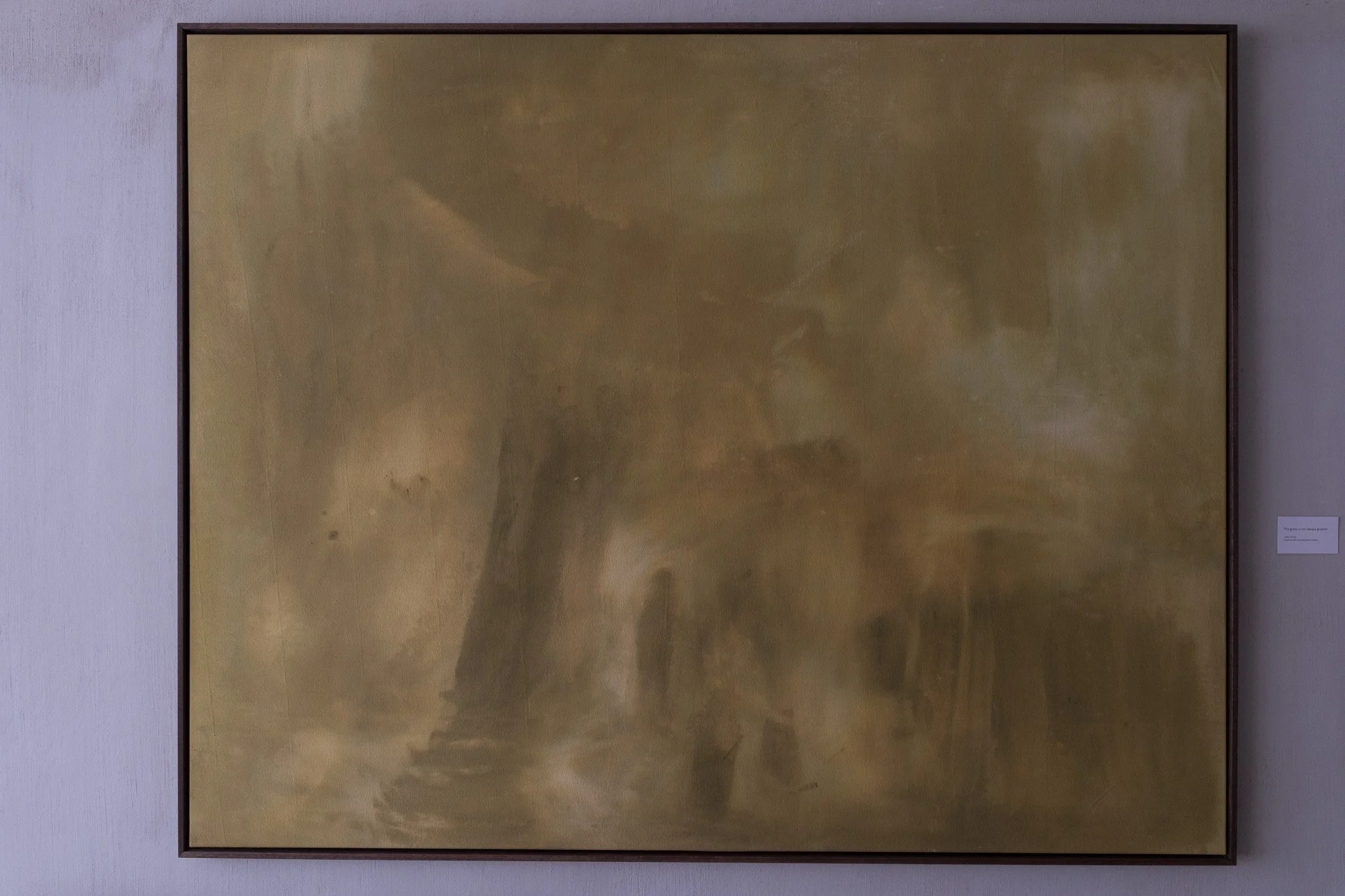 The grass is not always greener - 130x170cm