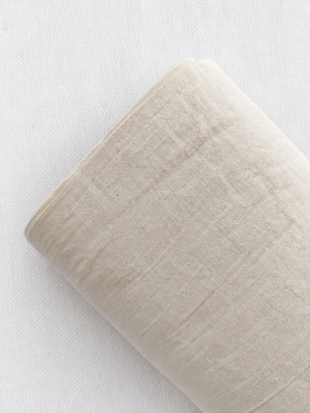 Nuno to Mono 100% Cotton Triple-Washed Double Gauze - Ecru