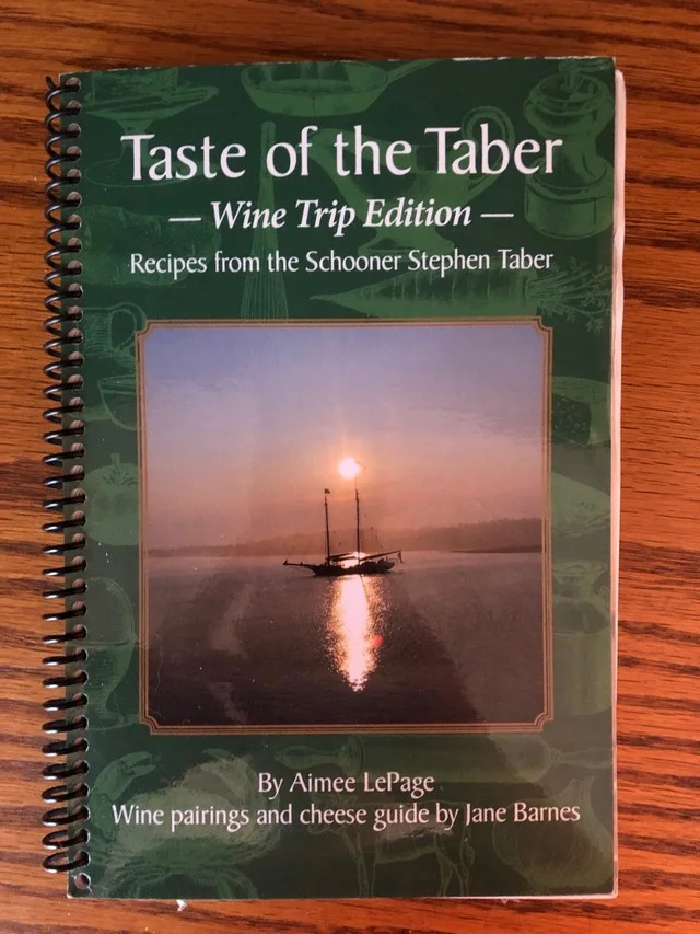 The second collection of recipes came with wine pairings and a cheese guide. Photo: Laura Narhi