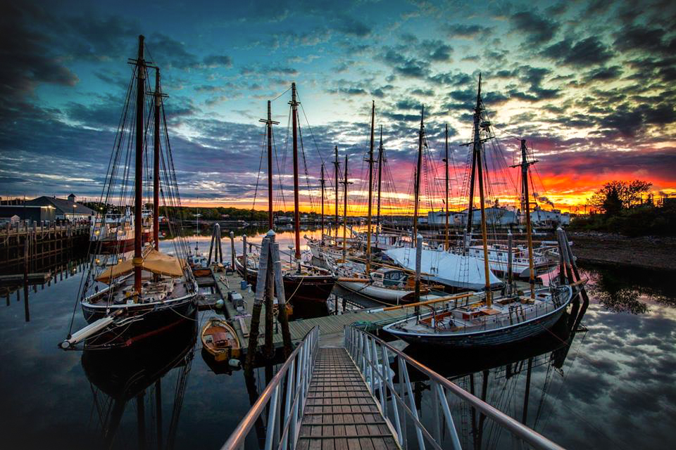 Windjammer Wharf in Rockland.