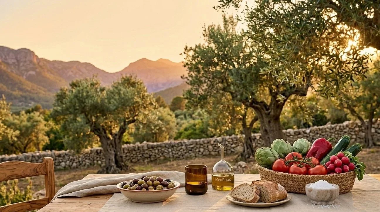 Healthy dining at a corporate retreat in Mallorca