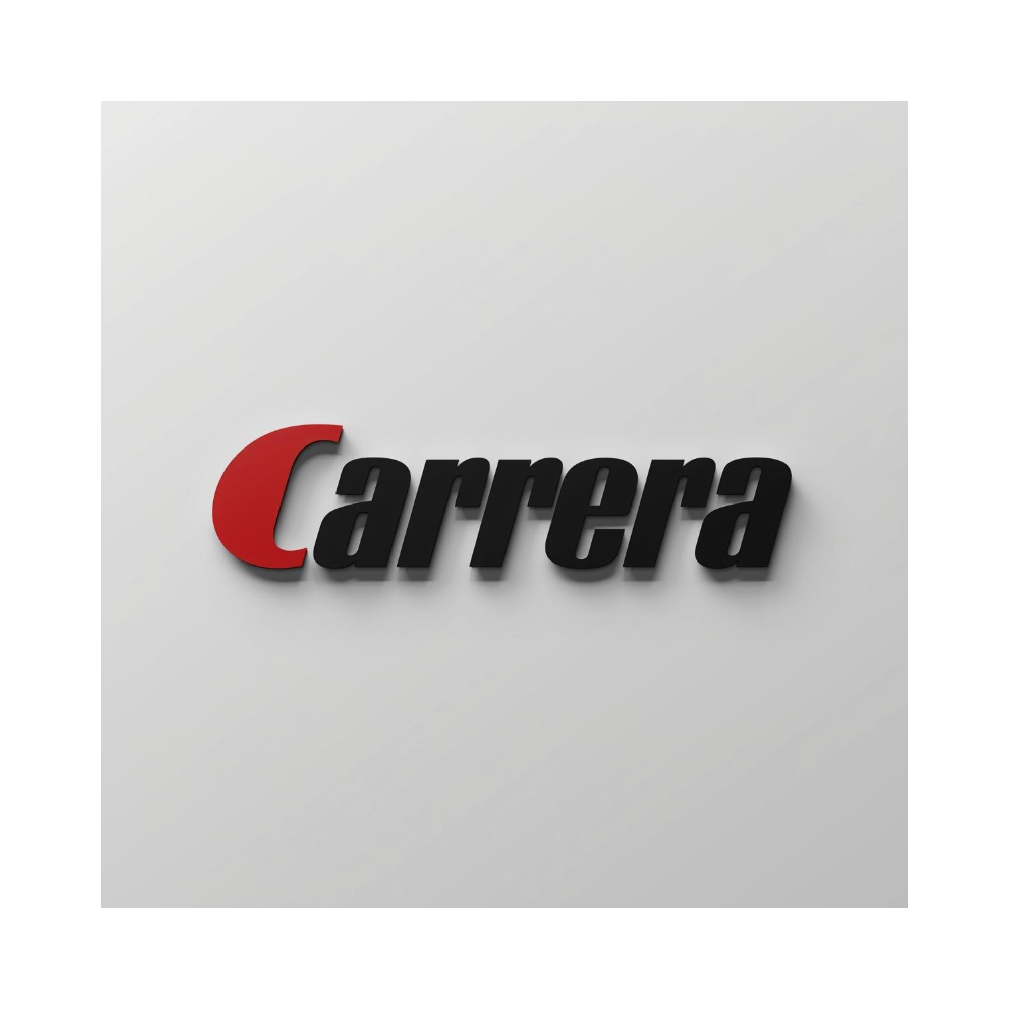 The logo of Carreara with a red C and black text on a white background.