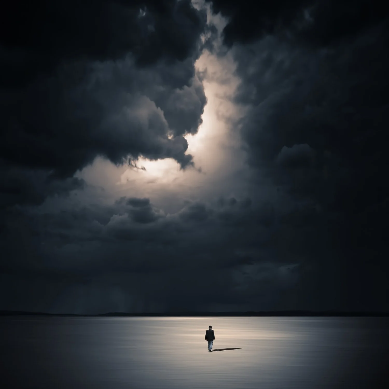 into the light